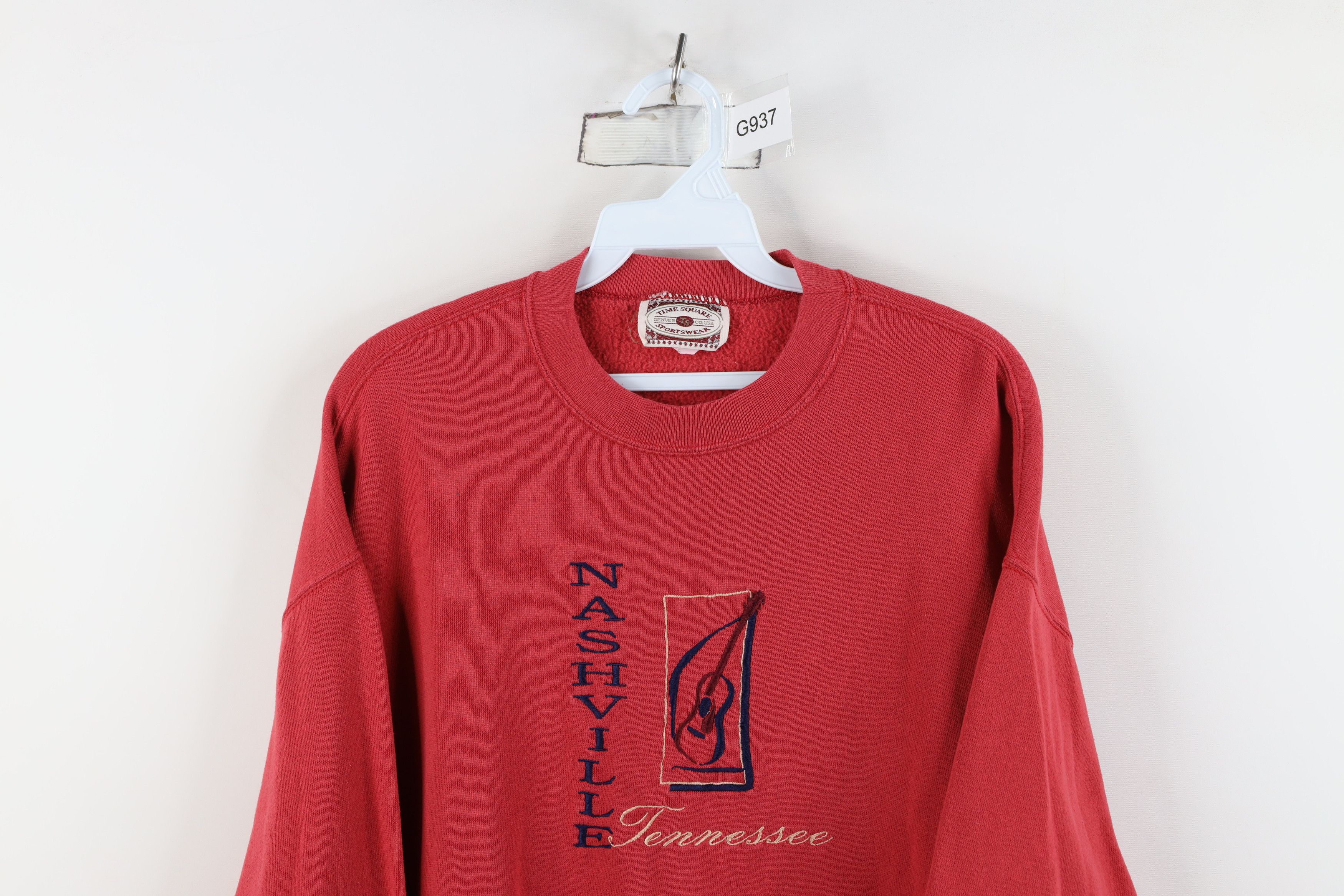 Vintage Vintage 90s Streetwear Country Nashville Sweatshirt USA Size L / US 10 / IT 46 - 2 Thumbnail