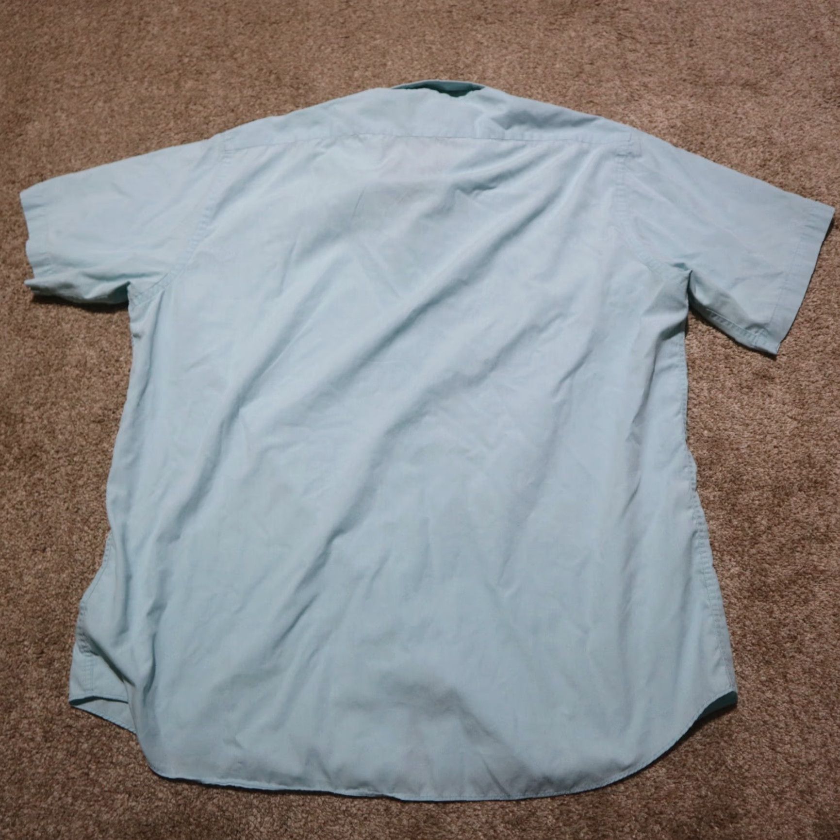 Vintage VINTAGE Covington Solid Blue Cotton Long Sleeve Button-Up Shirt Adult Men XL Casual Formal Size US XL / EU 56 / 4 - 8 Thumbnail