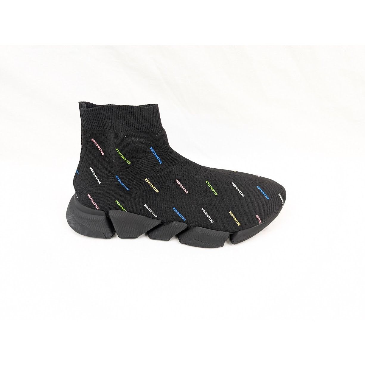 Balenciaga o1rshd1 Q:4/ Recycled Speed 2.0 Low-Top Sneakers Black Size US 12 / EU 45 - 1 Thumbnail
