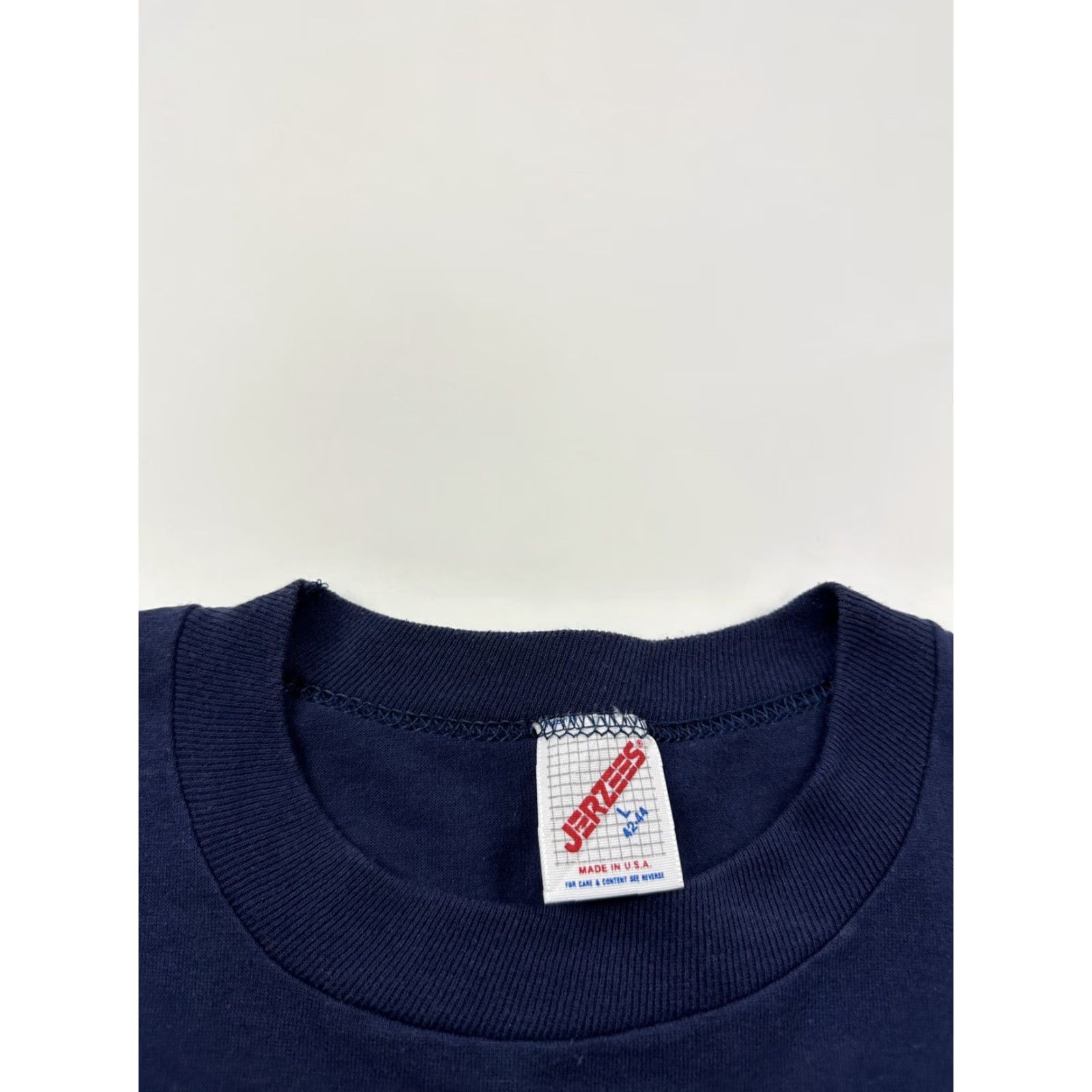 Jerzees VINTAGE Jerzees Shirt Mens Large Blue Shad Rod Valve Excellence Made in USA Size US L / EU 52-54 / 3 - 3 Thumbnail