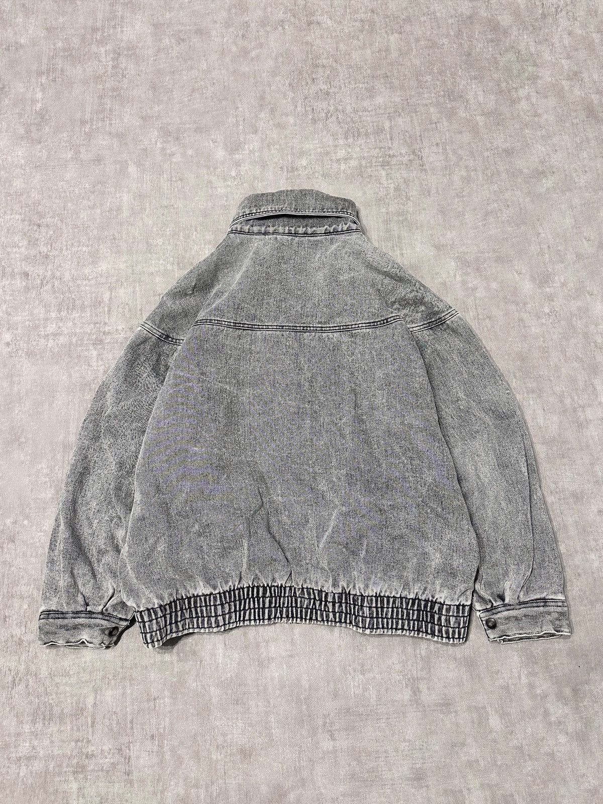 If Six Was Nine × Japanese Brand × Le Grande Bleu (L.G.B.) Faded LGB IfSixWasNine Style Denim Jacket Bomber Size US M / EU 48-50 / 2 - 2 Thumbnail