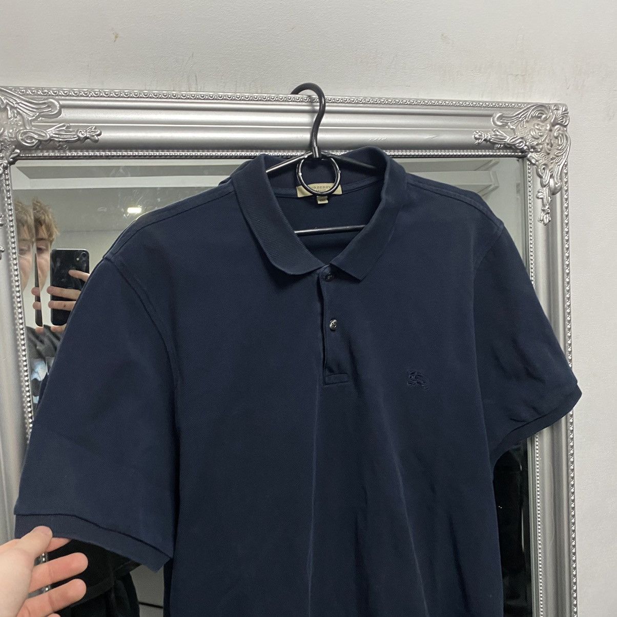 Burberry Vintage Burberry Polo Shirt Size US XXL / EU 58 / 5 - 4 Thumbnail
