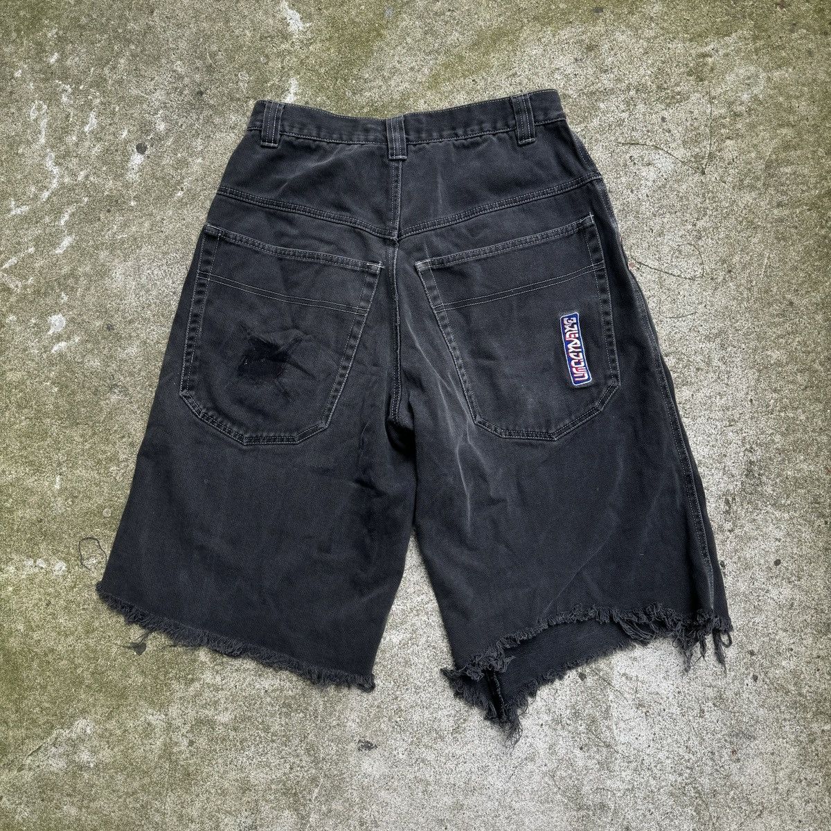 Vintage Faded Thrashed Breakdown Shorts ERD Grunge Balenciaga Size US 29 - 2 Thumbnail