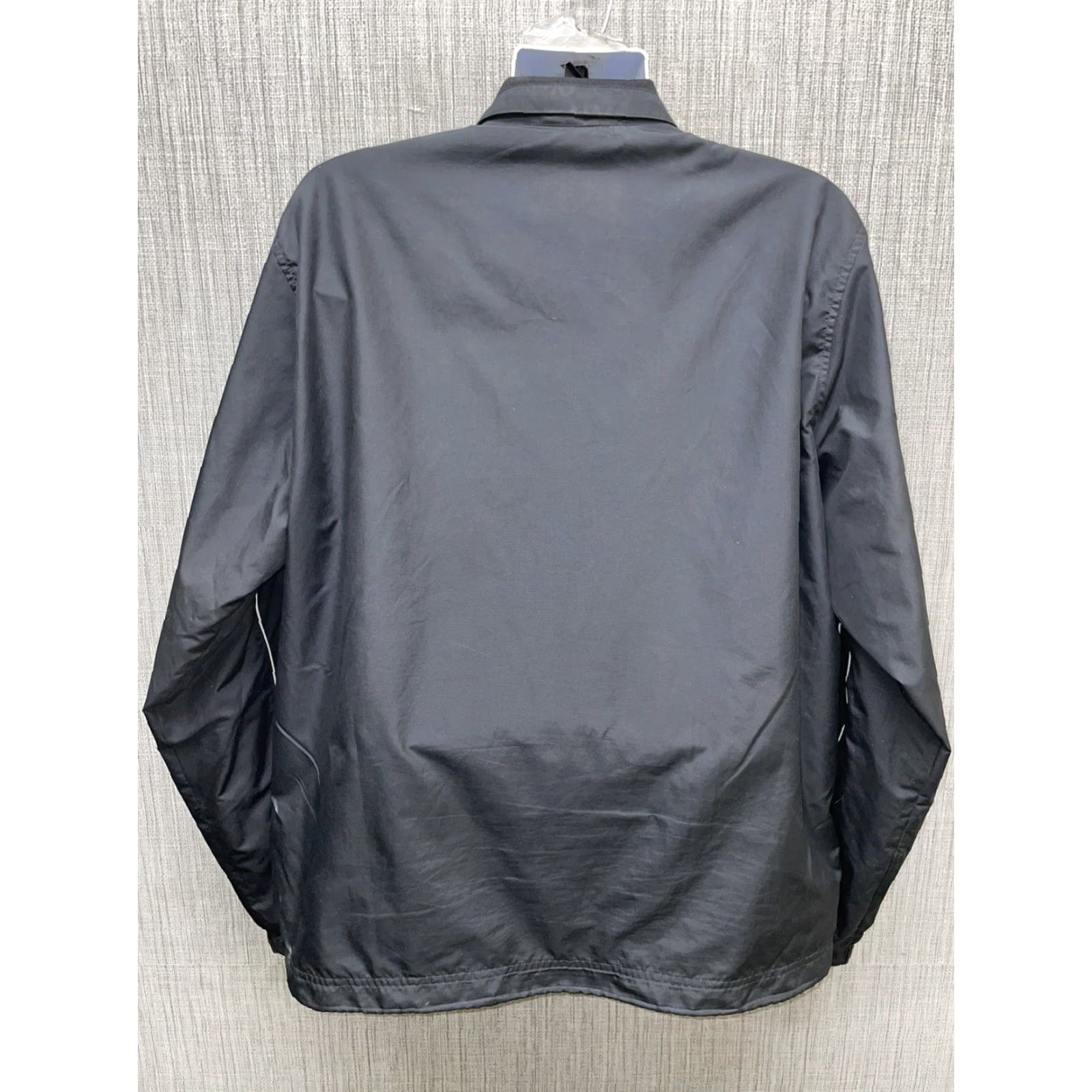 Nike Nike Polyester Black/White Full Zip WindBreaker Track Style Jacket Mens 2XL Size US XXL / EU 58 / 5 - 5 Thumbnail