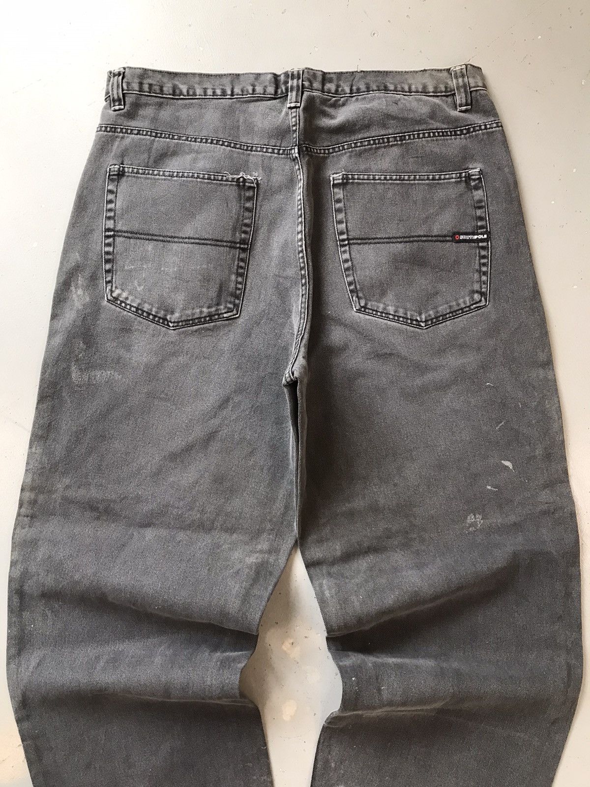 Vintage SouthPole red tab baggy fit denim