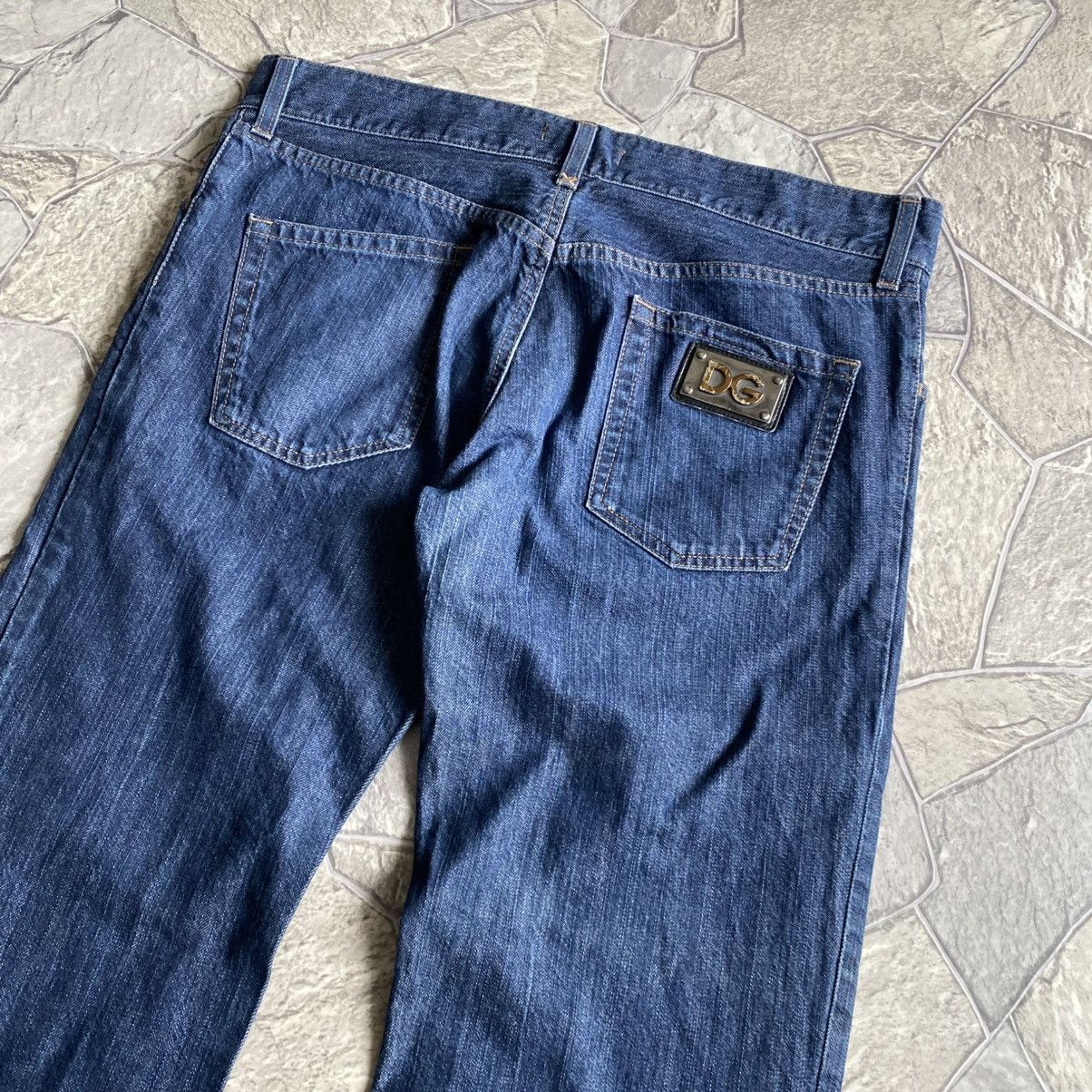 Dolce & Gabbana Vintage Dolce&Gabbana Metal Logo Jeans Size US 34 / EU 50 - 4 Thumbnail