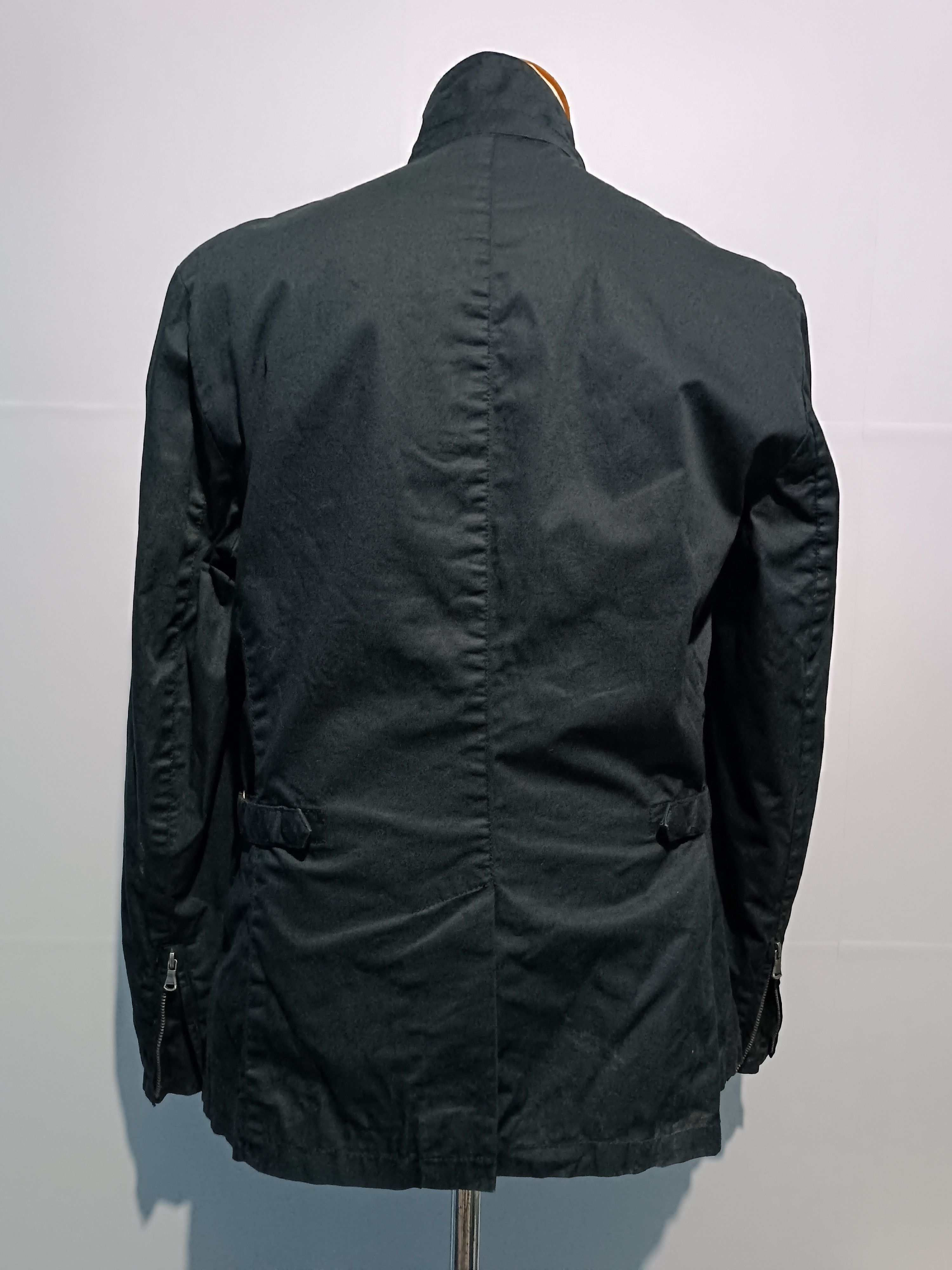 Japanese Brand Men's Blazer With Double Zipper and Button Closure Size 38R - 8 Thumbnail