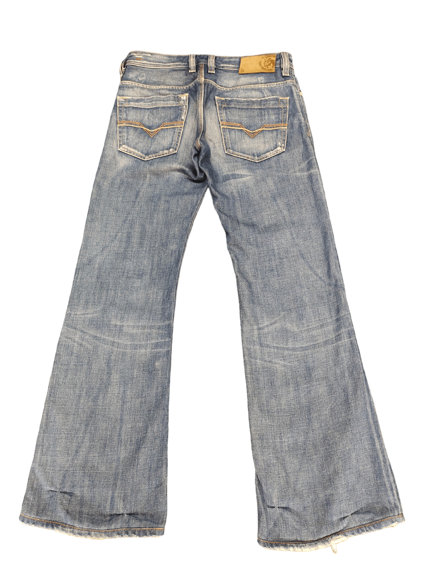 Diesel Flare Jeans Diesel Koffha Denim Jean Boot Cut Y2k Streetwear Size US 29 - 1 Thumbnail