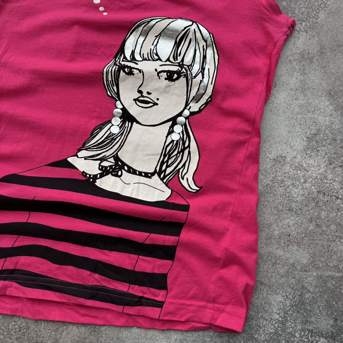 Hysteric Glamour × Japanese Brand × Vintage Amazing 2000’s Aesthetic Y2K Sexy Girl Glam T-Shirt Size M / US 6-8 / IT 42-44 - 7 Thumbnail