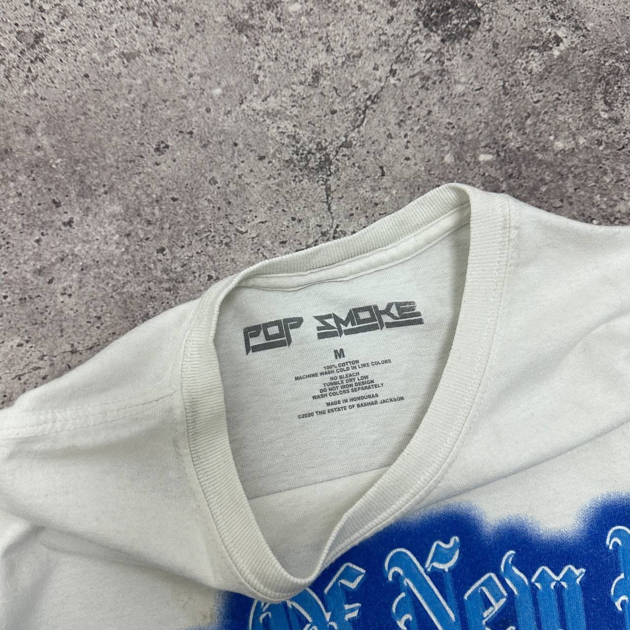 Rap Tees Pop Smoke King of New York rap tee y2k official og hype rare Size US M / EU 48-50 / 2 - 8 Thumbnail