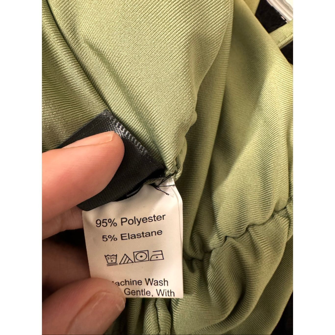 Other Olive Green Ruched Crop Top & Skirt Set Size Small 2-Piece M Size 27" / US 4 / IT 40 - 3 Thumbnail