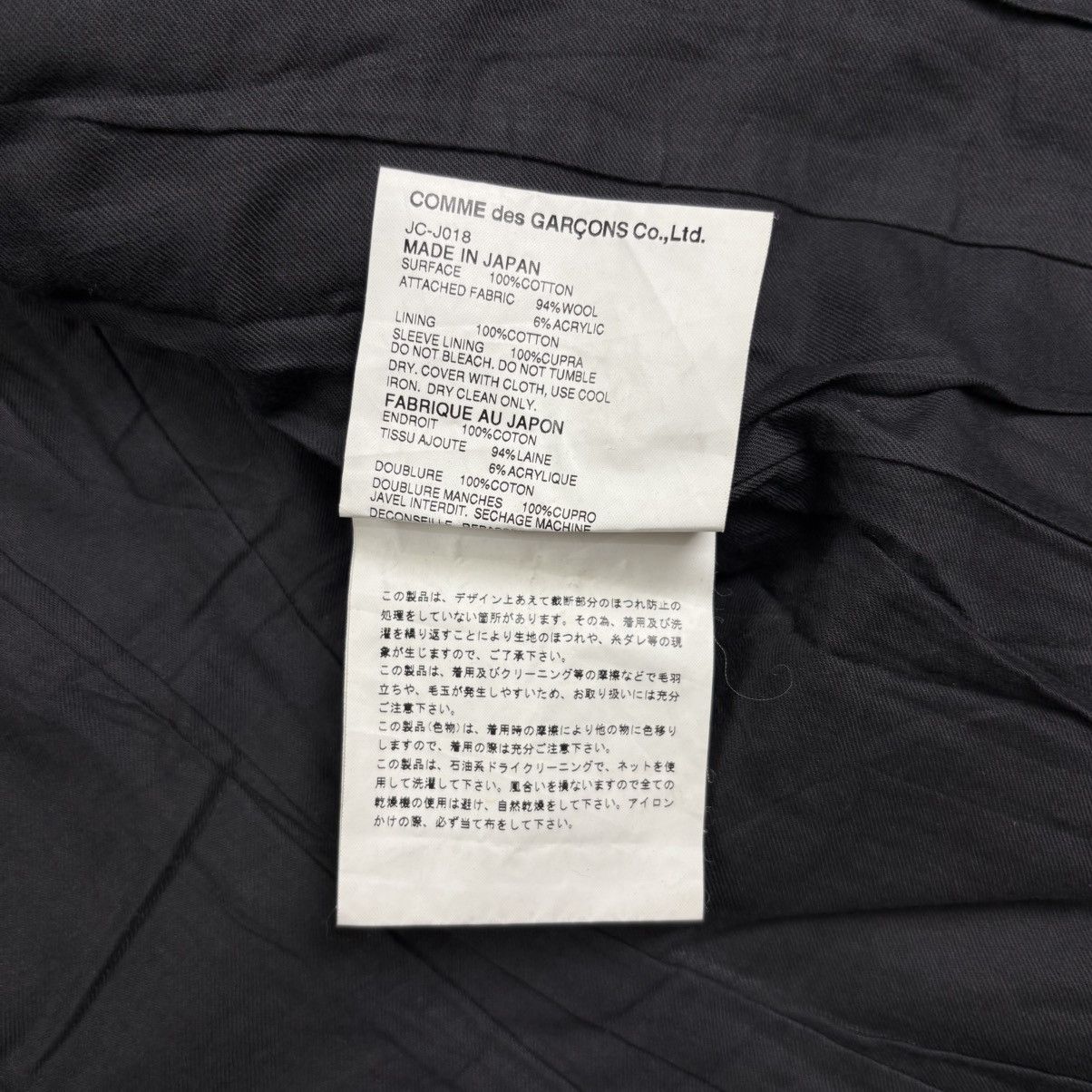 Junya Watanabe 2001 Junya Watanabe - Wool Patchwork Denim Jacket Size US M / EU 48-50 / 2 - 12 Thumbnail