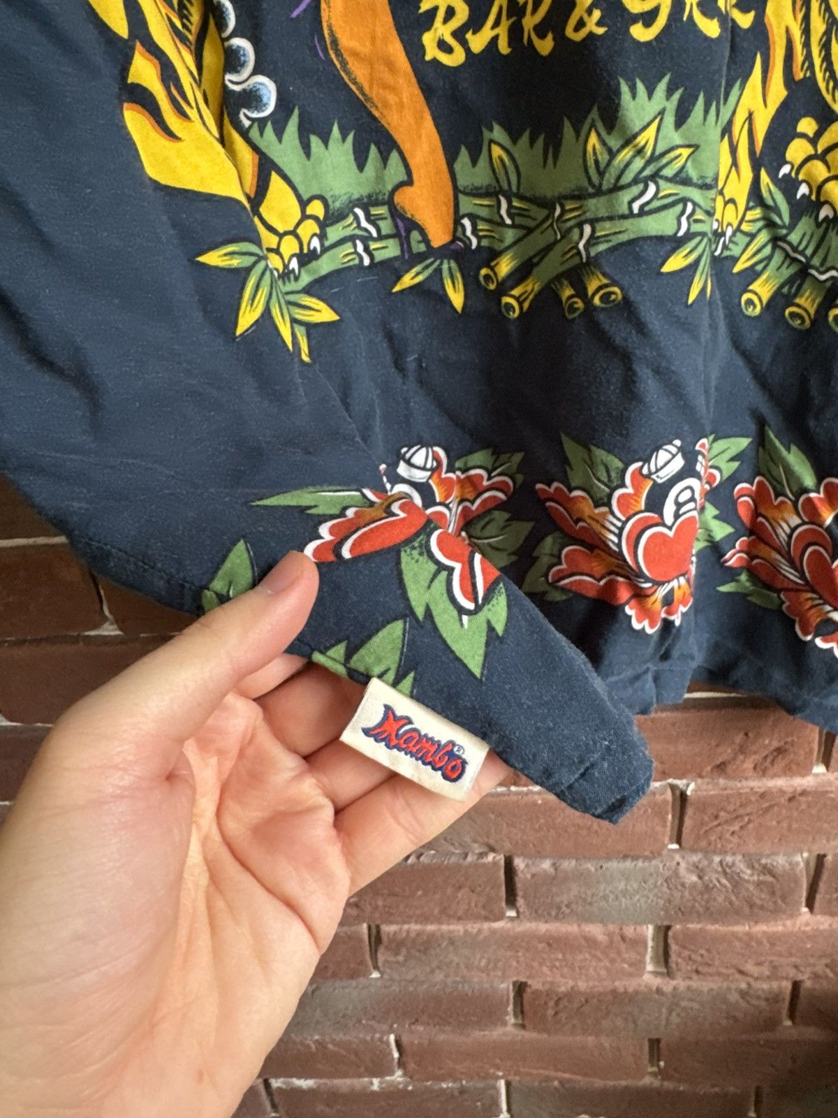 Mambo Vintage 90s MAMBO Shirt Traditional Tattoo Australia Hawaii Size US L / EU 52-54 / 3 - 8 Thumbnail