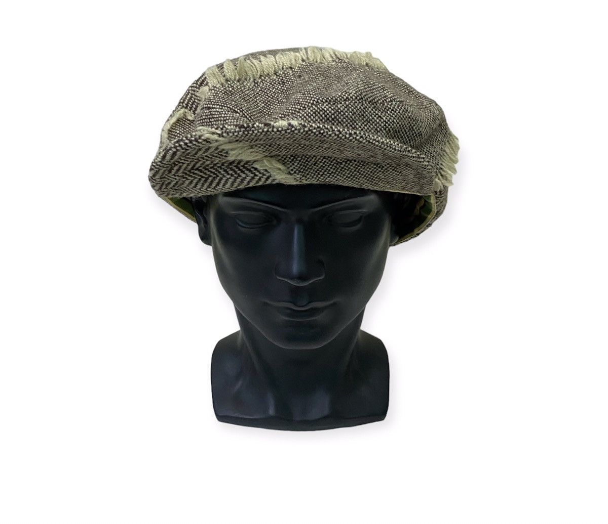 image of Shirakura Beretta Hat in Brown, Men's