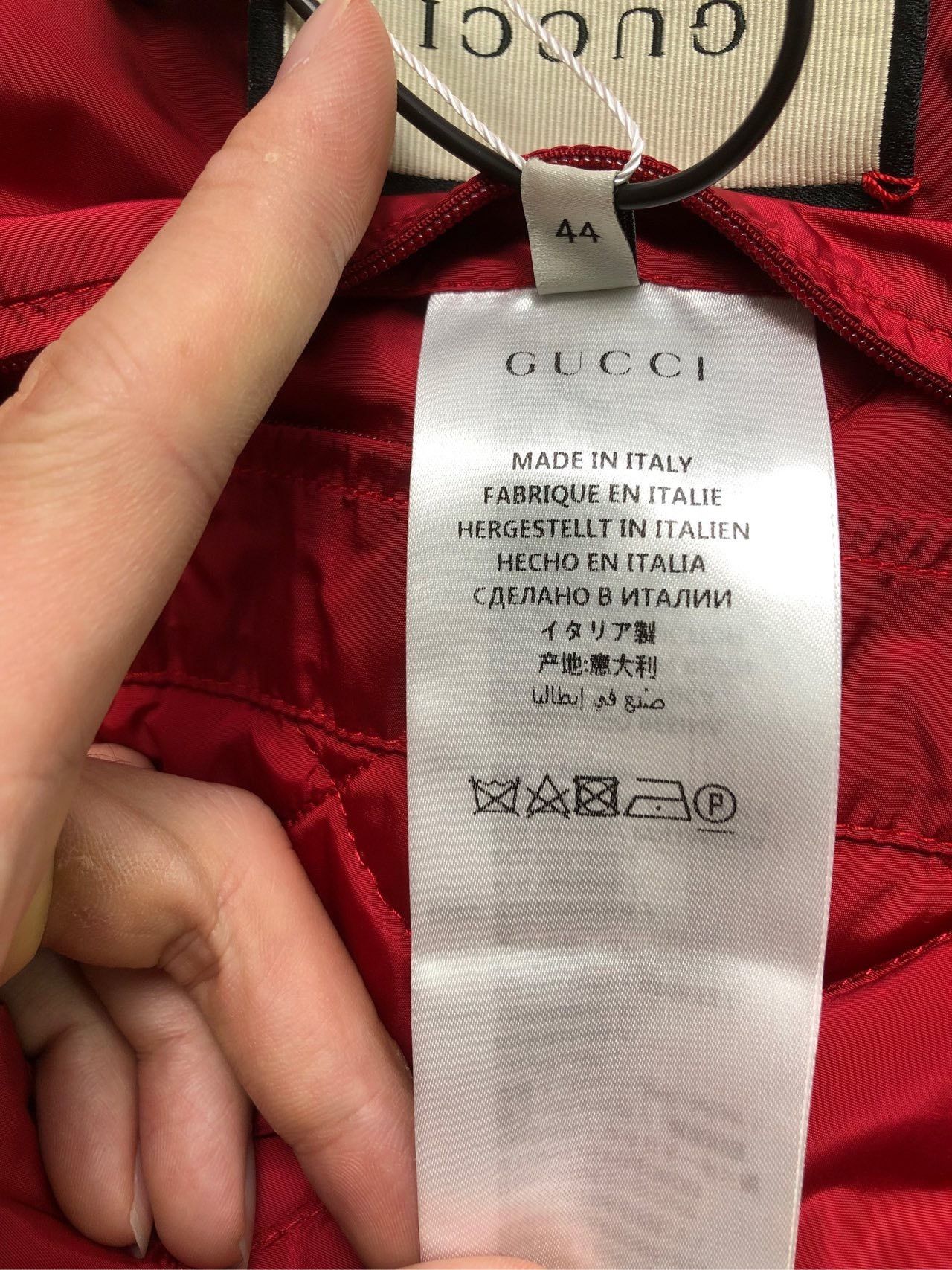 Gucci Gucci Side logo windbreaker 2501-Nextarrow Size US S / EU 44-46 / 1 - 4 Thumbnail