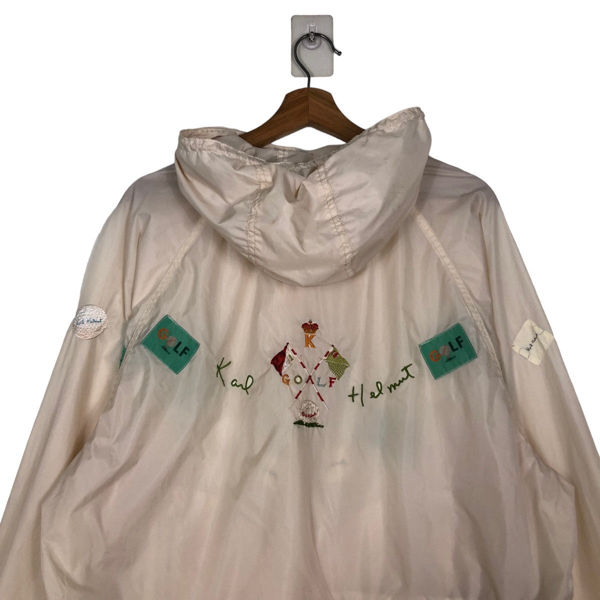 Japanese Brand Vintage Anorak Hunting Jacket Karl Helmut Patch Work Design Size US L / EU 52-54 / 3 - 9 Thumbnail