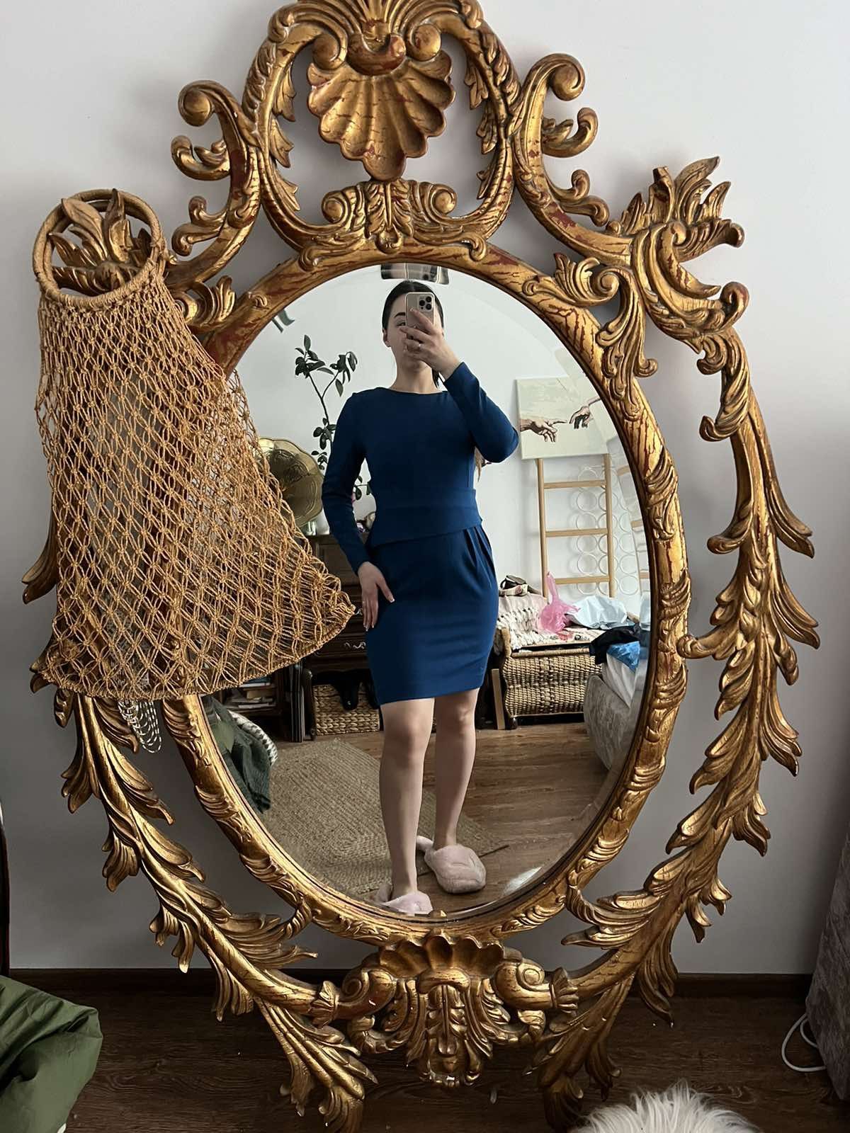 Designer Women’s The Fold London Blue Dress Size 10 Size L / US 10 / IT 46 - 4 Thumbnail