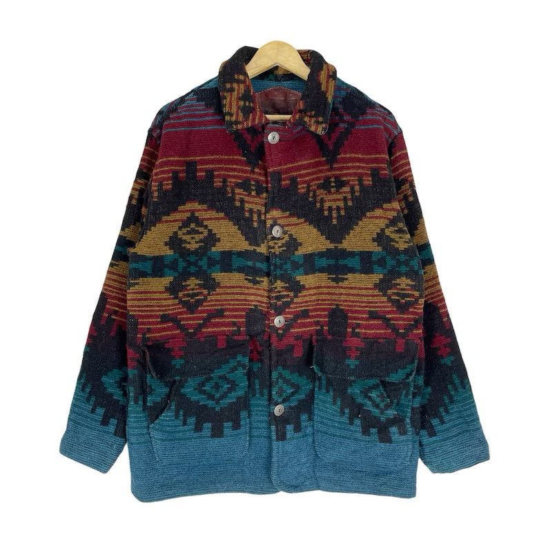 Woolrich Woolen Mills #grailsale Wanders Woven Jacket Style 90 USA Woolrich Navajo Size US M / EU 48-50 / 2 - 1 Thumbnail