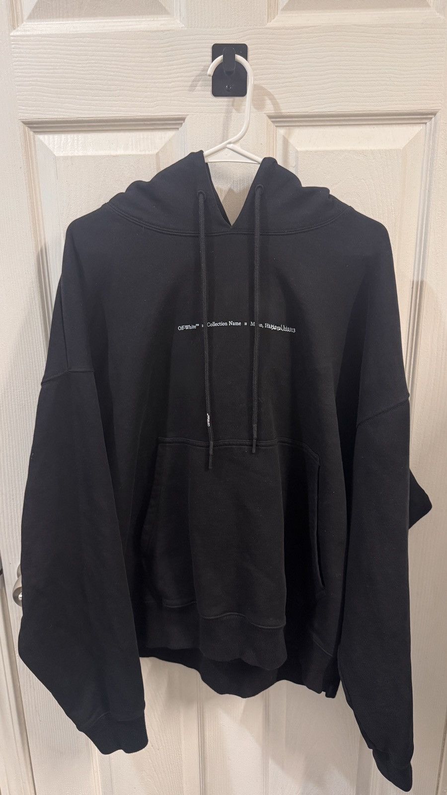 Off-White OFF-WHITE Marker Skate Hooded Sweatshirt Size US XL / EU 56 / 4 - 1 Thumbnail