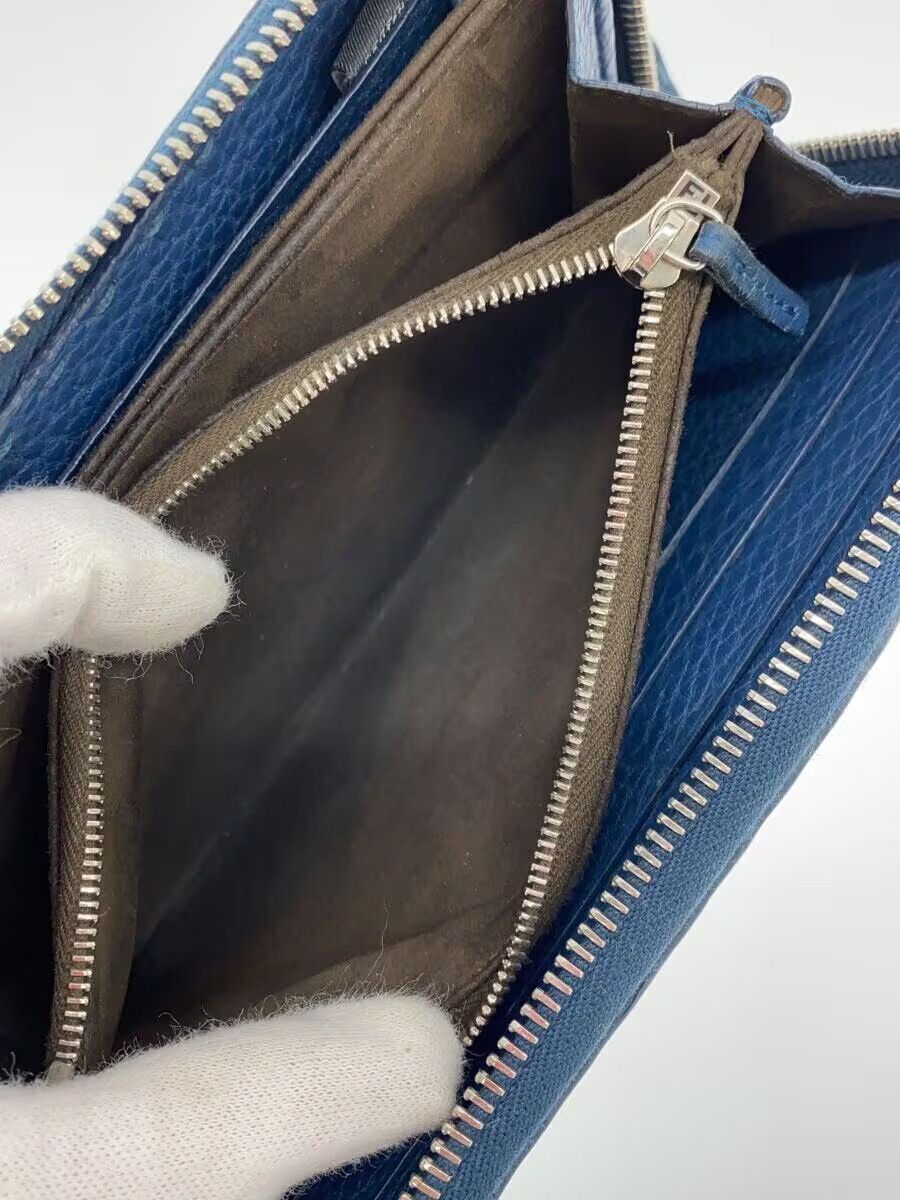 Fendi Fendi Leather Long Wallet Navy Size ONE SIZE - 5 Thumbnail