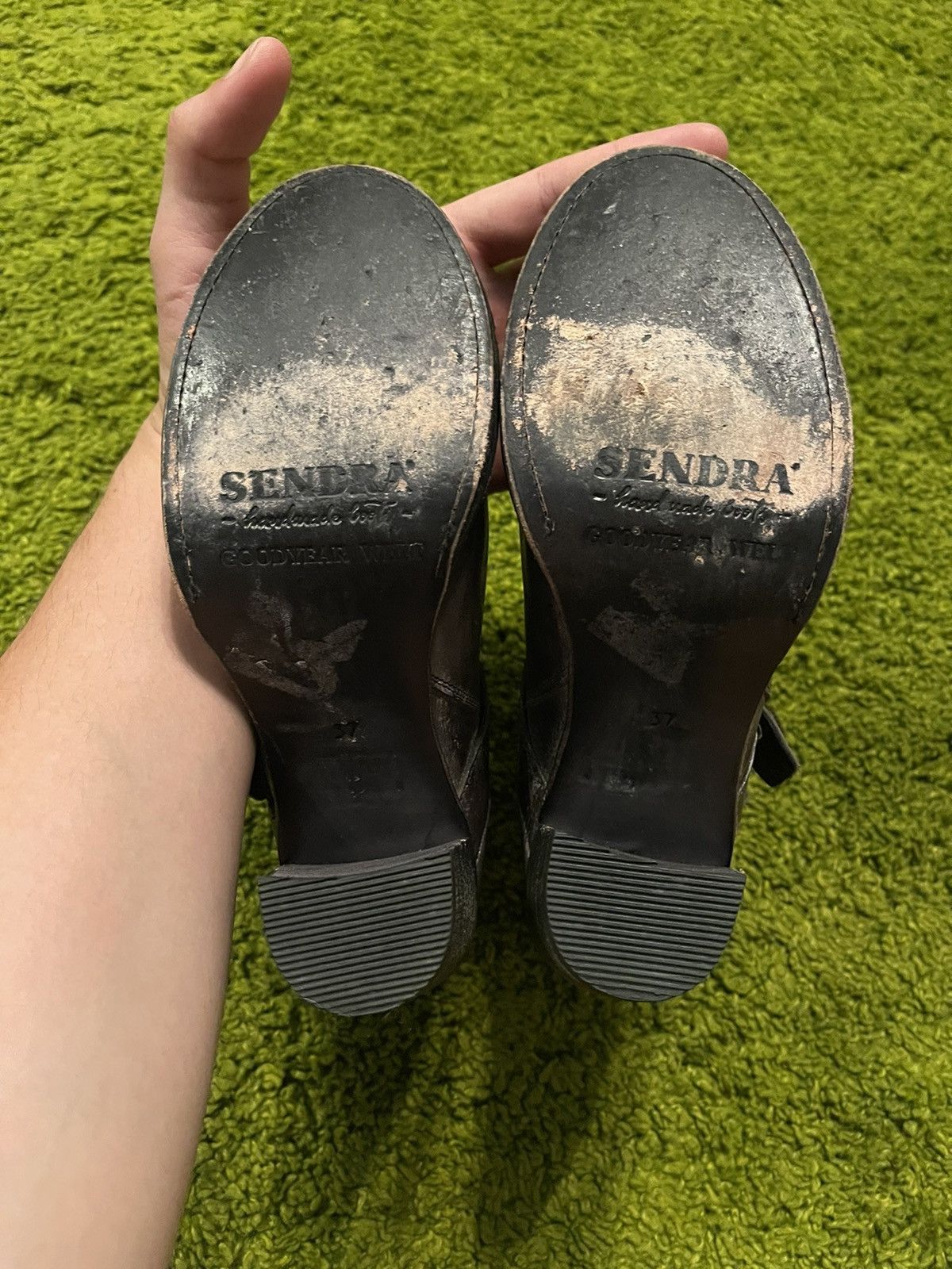 Cowboy Equipment × Genuine Leather × Sendra Sendra western cowboy style real leather boots Size US 7 / IT 37 - 7 Thumbnail