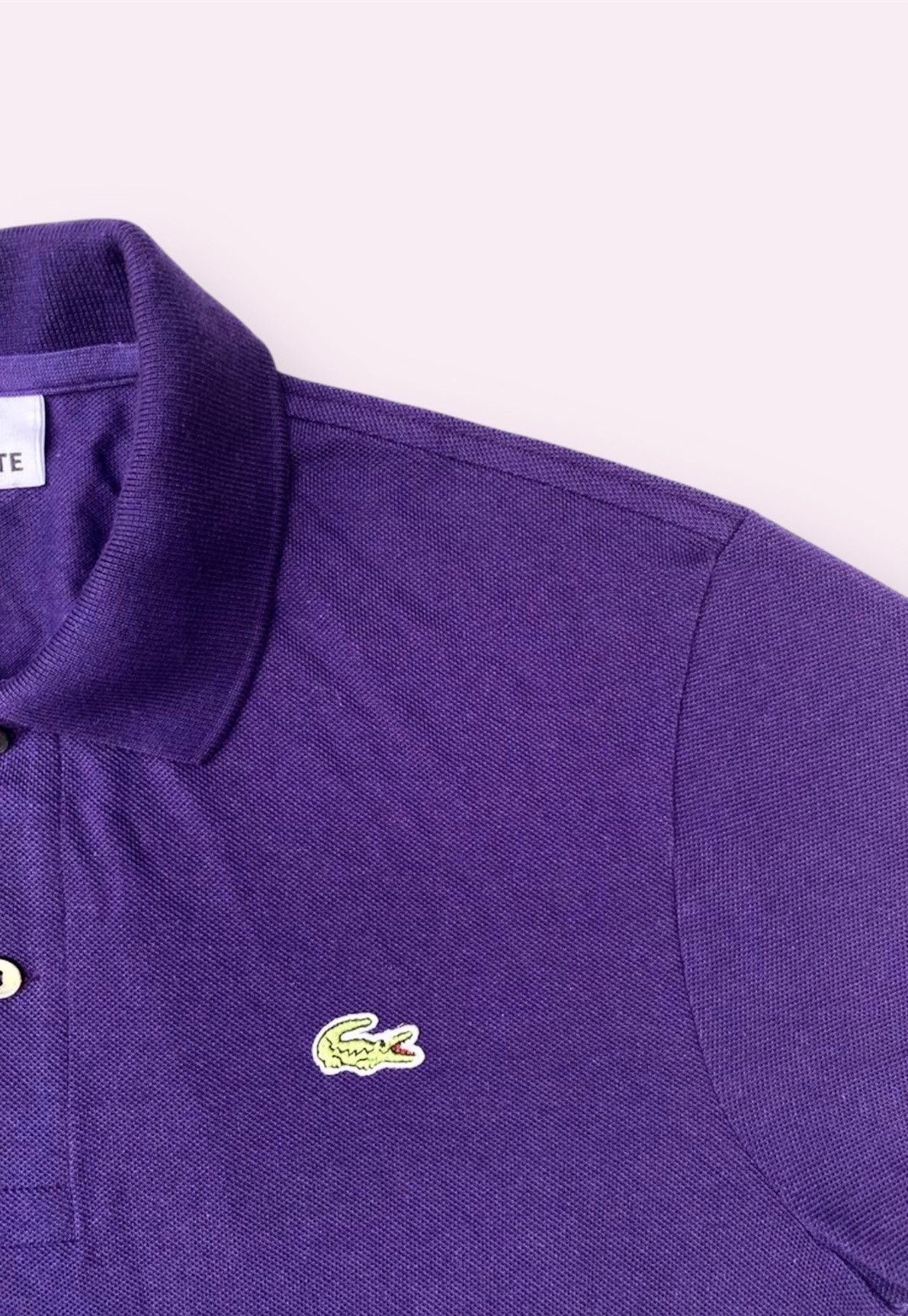 Lacoste Vintage 90s Lacoste NOS Polo Tee Size US S / EU 44-46 / 1 - 5 Thumbnail