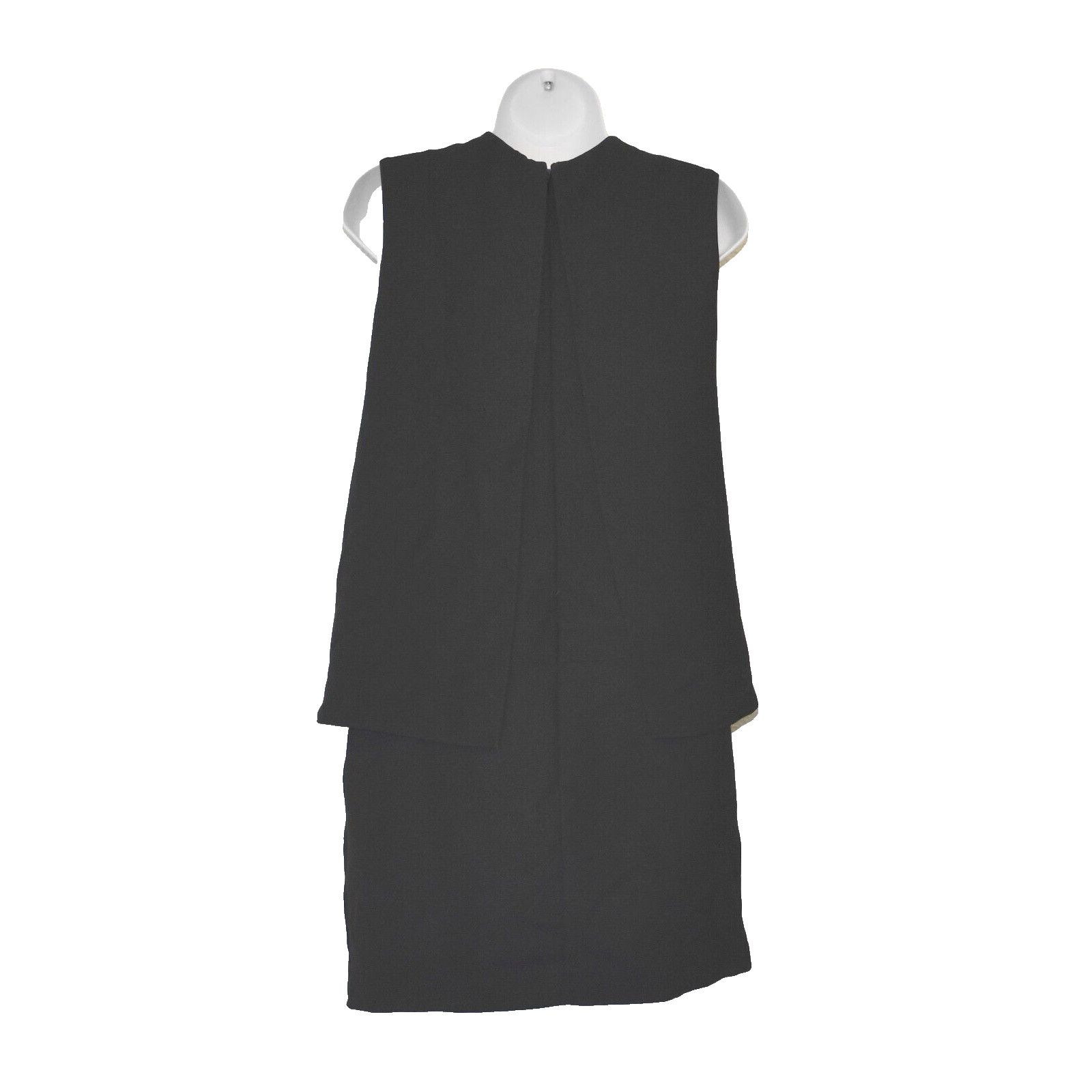 Alexander McQueen McQ ALEXANDER McQUEEN Front Slant Pockets Black Dress Sz 42 Size M / US 6-8 / IT 42-44 - 3 Thumbnail