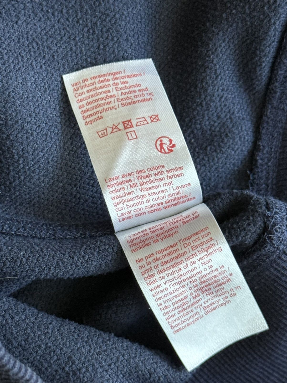 Lacoste Lacoste live polar fleece logo crew boxy sweatshirt Size US M / EU 48-50 / 2 - 8 Thumbnail