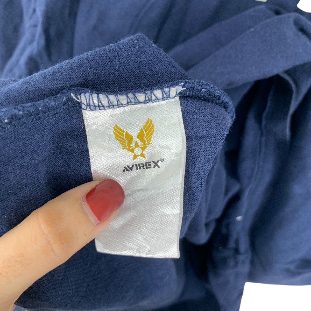 Avirex AVIREX US NAVY Time On The Pond Crest Tee Shirt Top Military Size US M / EU 48-50 / 2 - 10 Thumbnail
