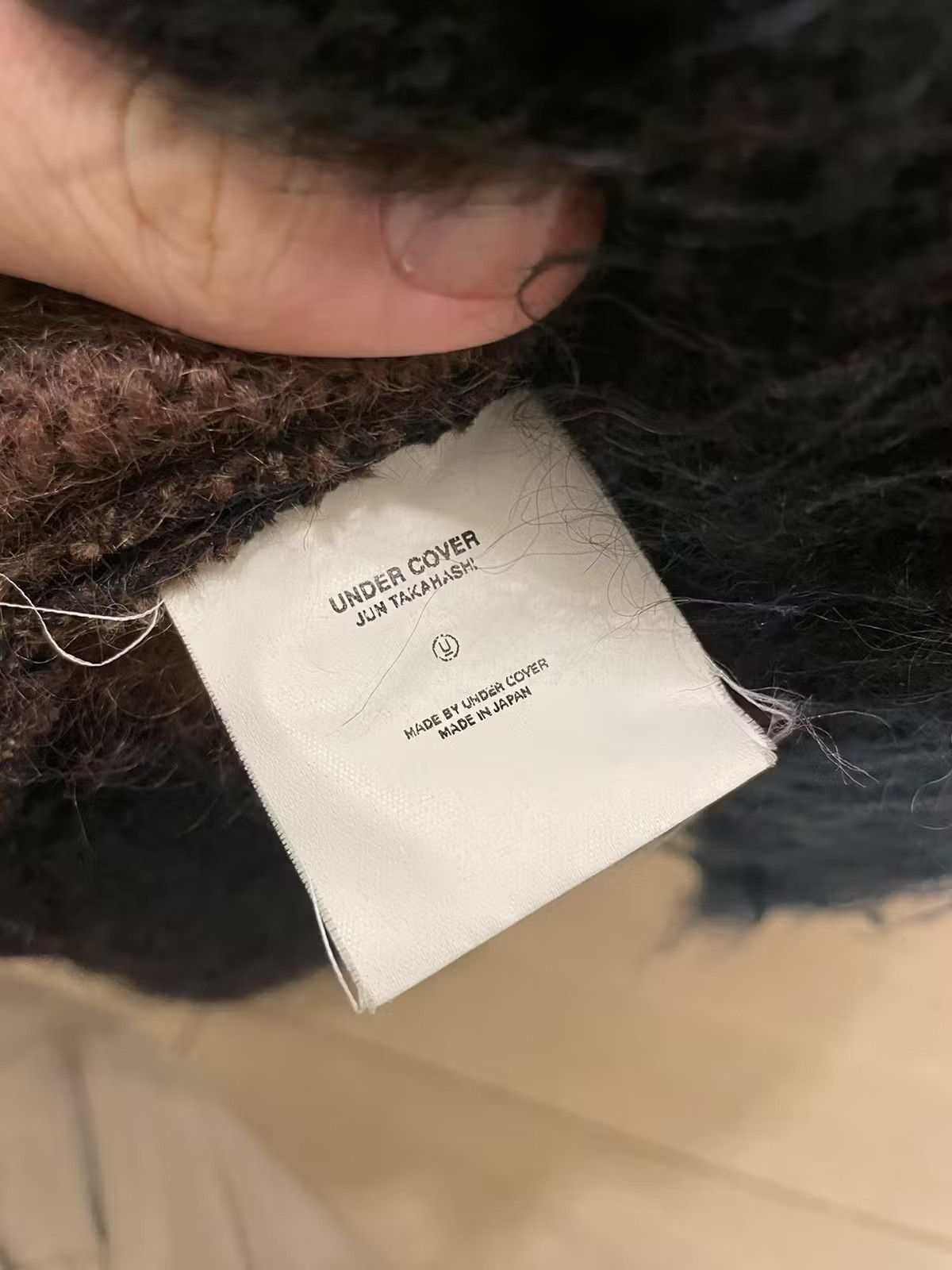 Undercover GRAIL FW 2002 “Witch’s Cell Division” Mohair Knit Size US M / EU 48-50 / 2 - 7 Thumbnail