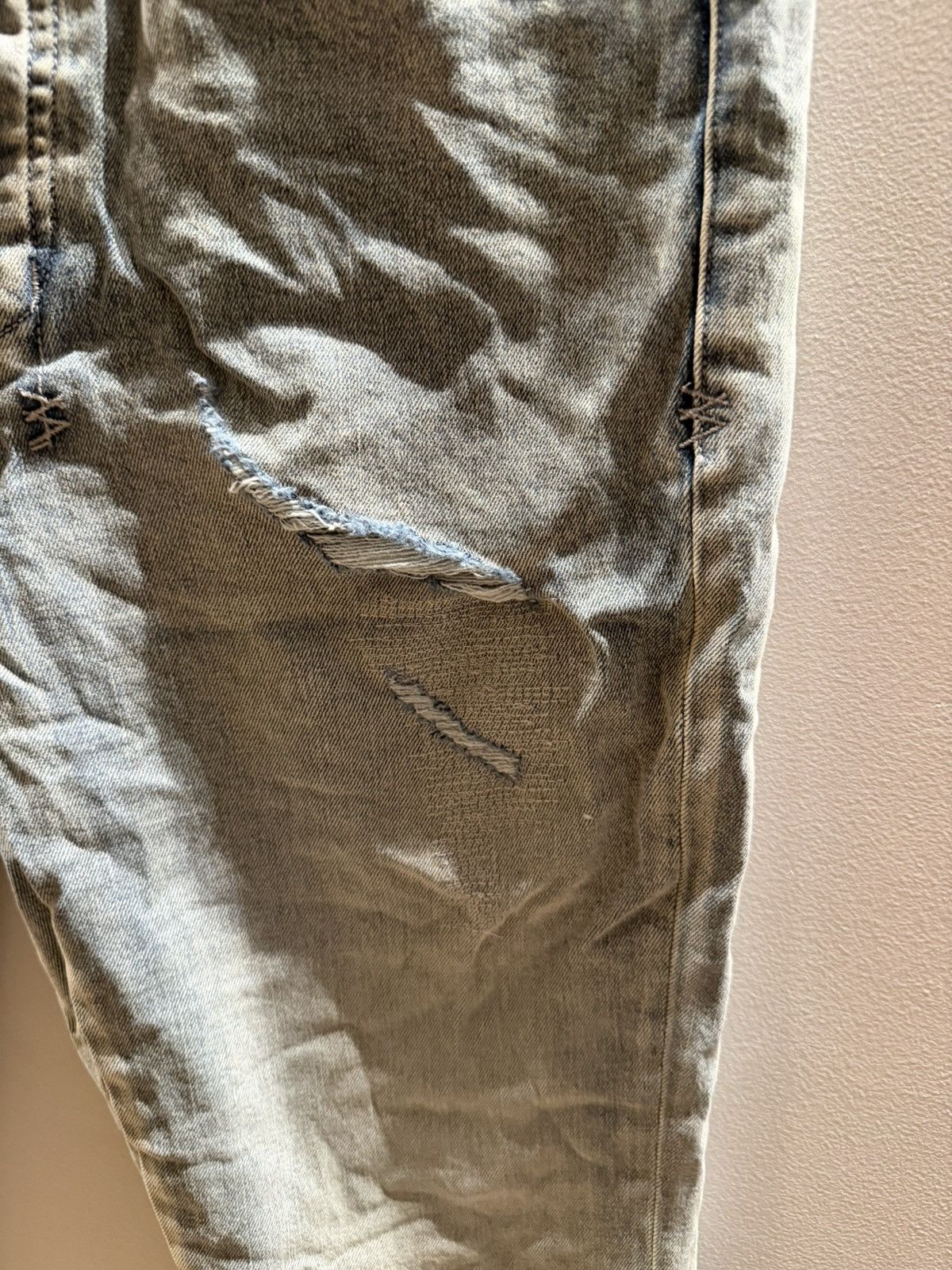 Ksubi Ksubi Chitch Punk Blue Thrashed Jeans Size 34 Size US 34 / EU 50 - 7 Thumbnail