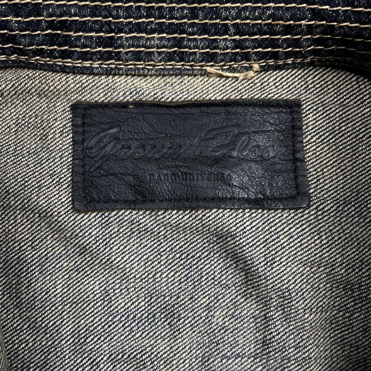 NANO universe 2000s Nano Universe - Mud Was Denim Jacket Size US M / EU 48-50 / 2 - 13 Thumbnail