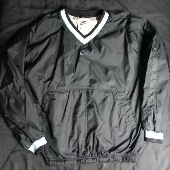 Nike Vintage 90s Nike Mid Swoosh Pullover Windbreaker Jacket Size XL / US 12-14 / IT 48-50 - 2 Thumbnail