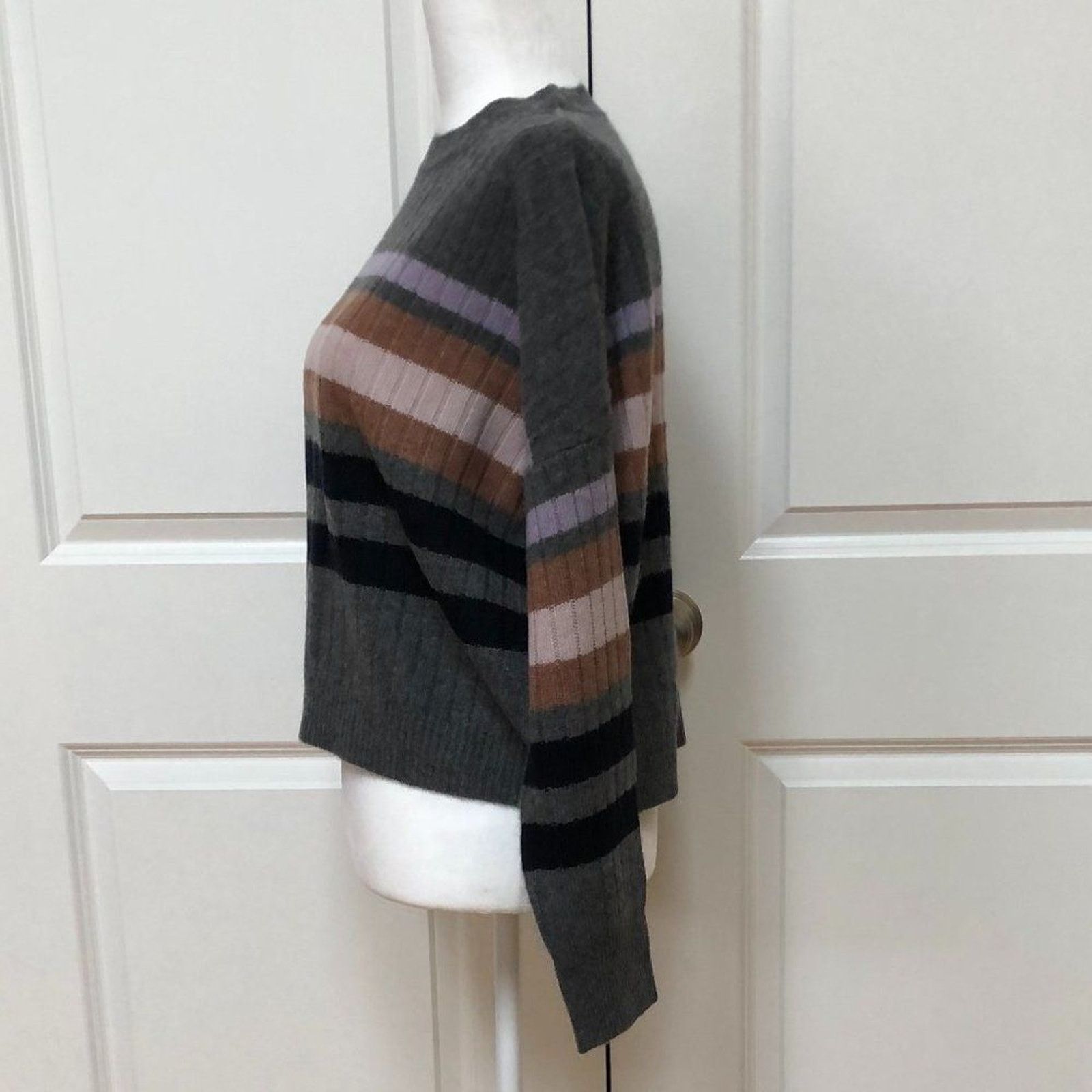 360Cashmere Striped Dolman Cashmere Sweater from 360 Cashmere Size XS / US 0-2 / IT 36-38 - 4 Thumbnail