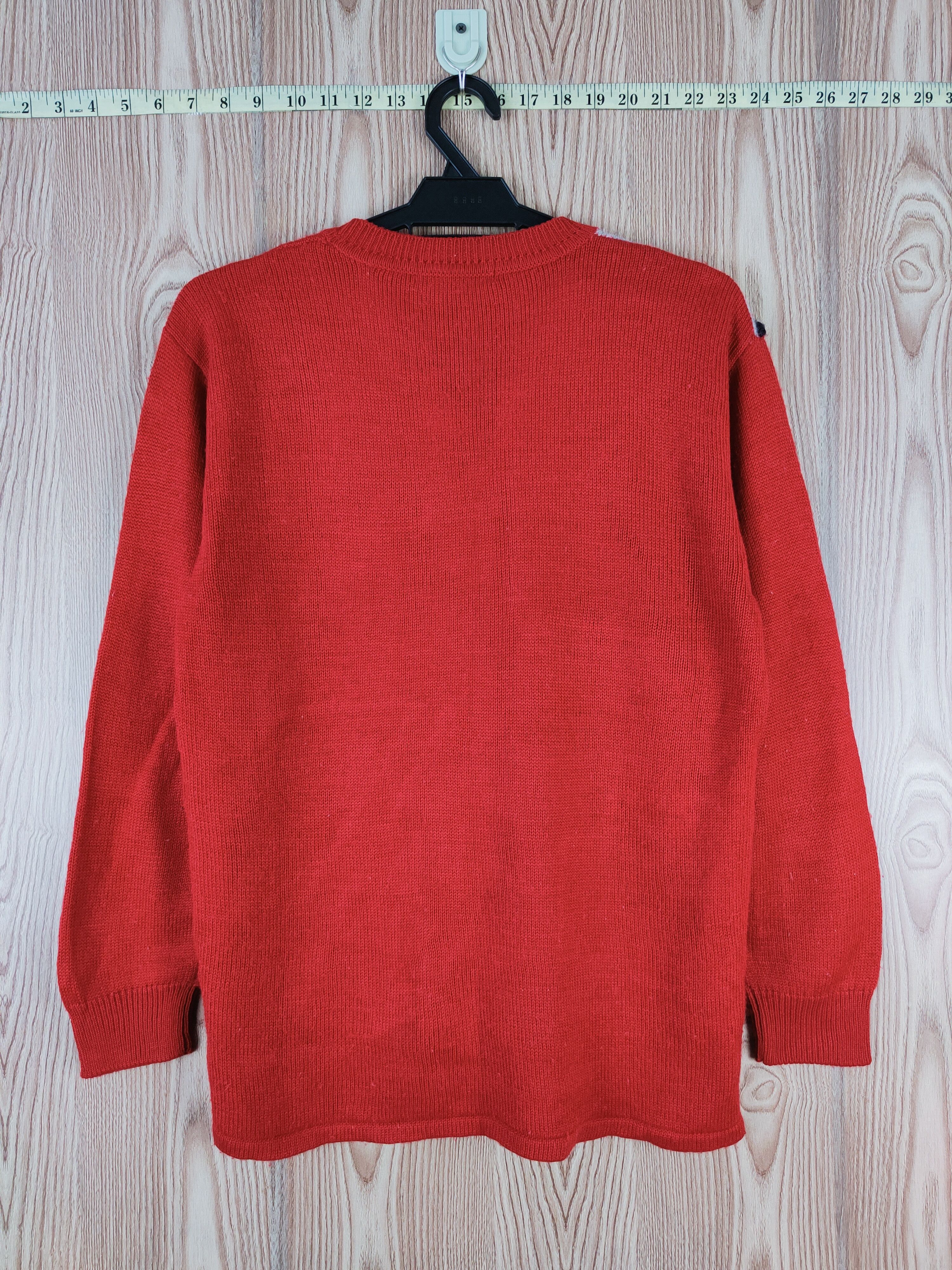 Homespun Knitwear Chego Red art vintage Knitwear Sweatshirts #W353 Size US M / EU 48-50 / 2 - 8 Thumbnail