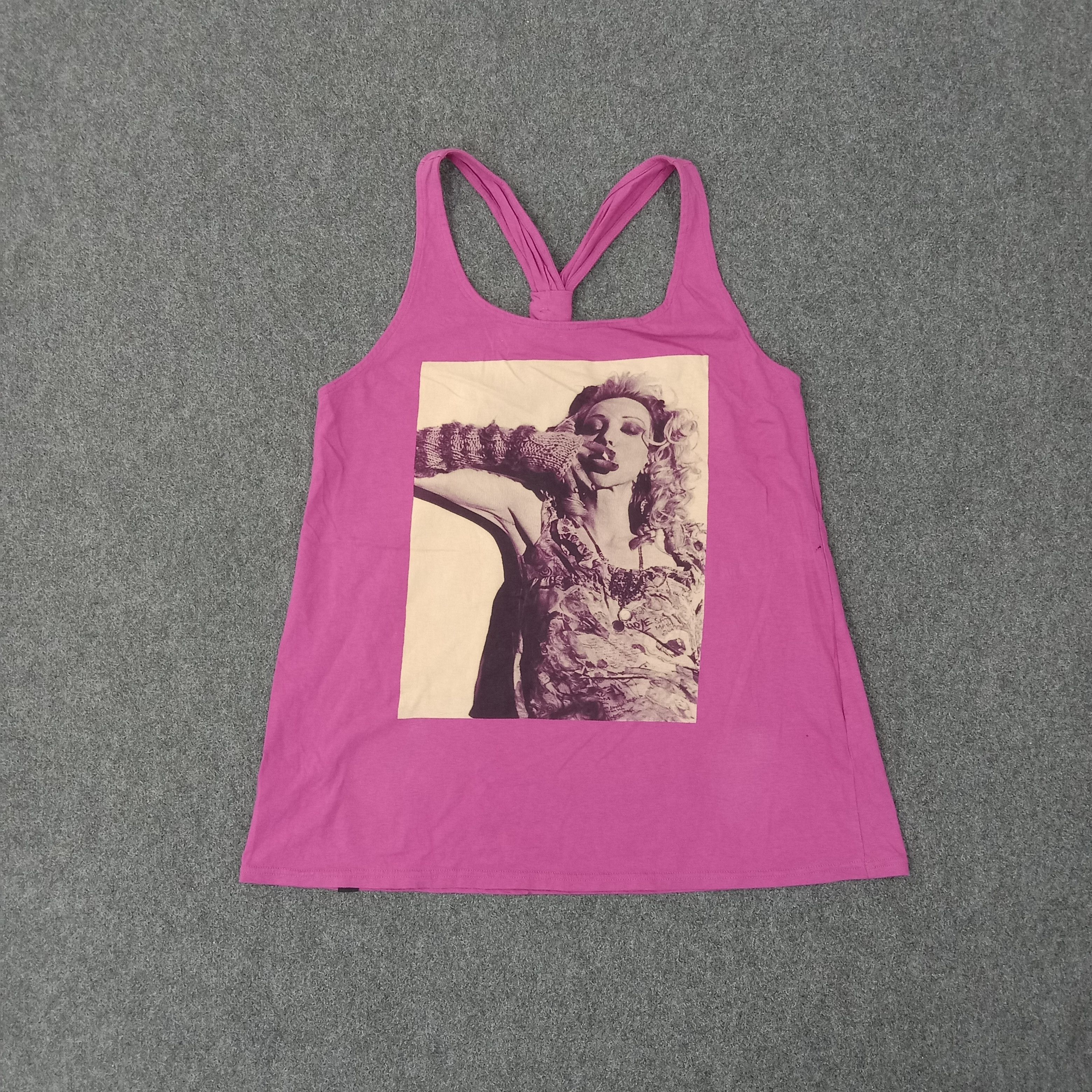 Hysteric Glamour Hysteric Glamour X Courtney Love Tank Top Shirt C259N38 Size S / US 4 / IT 40 - 1 Thumbnail