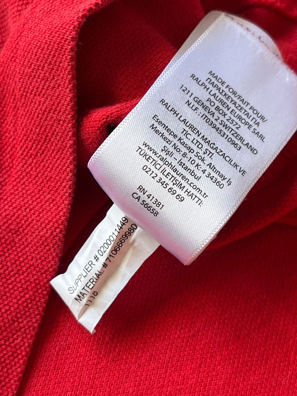Polo Ralph Lauren Polo Ralph Lauren Small Pony Red Shirt Sz L Custom Slim Fit Size US L / EU 52-54 / 3 - 5 Thumbnail