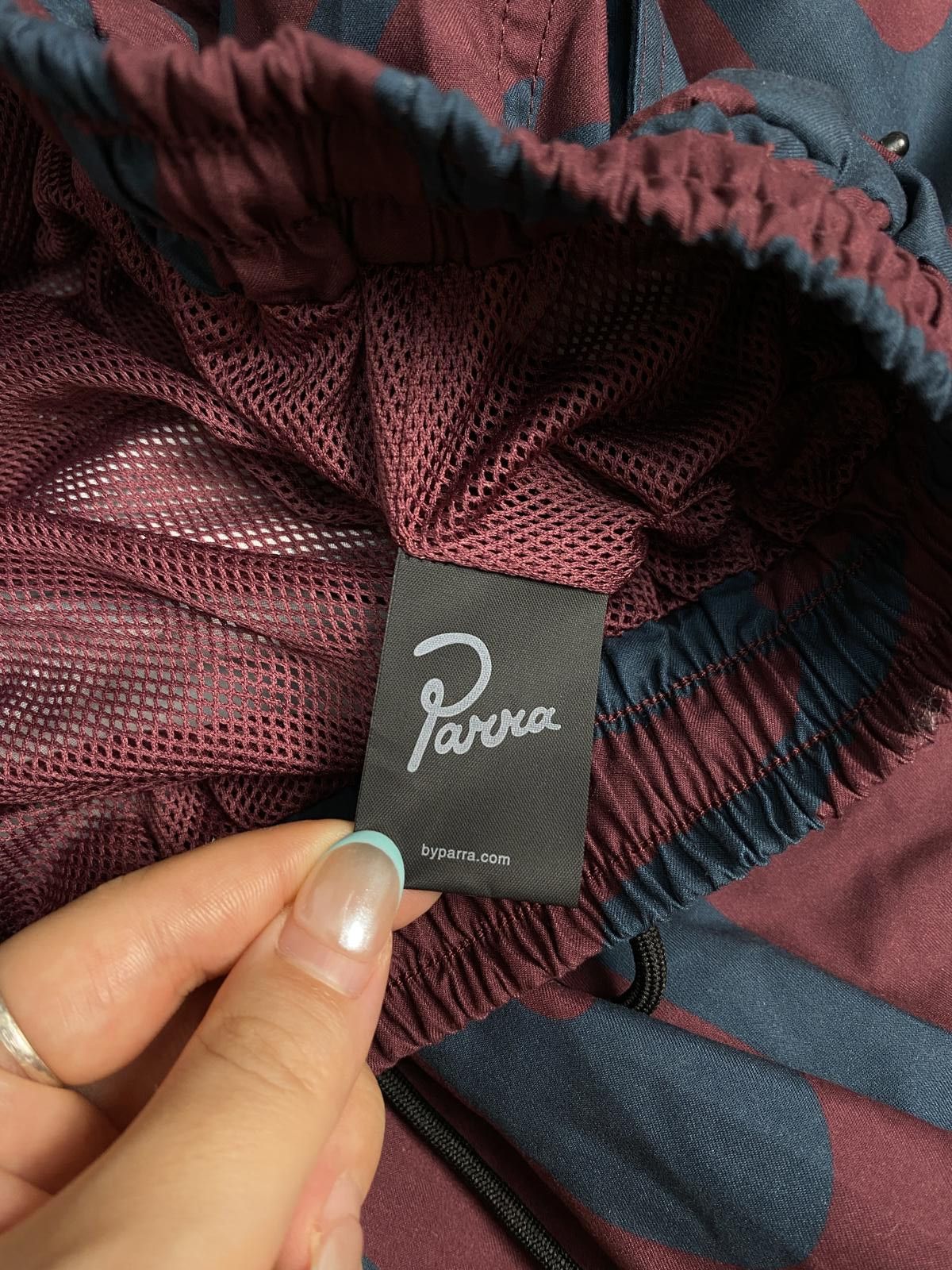 Parra Deadstock By Parra Splashed Swim Shorts Burgundy Large Size US 32 / EU 48 - 8 Thumbnail