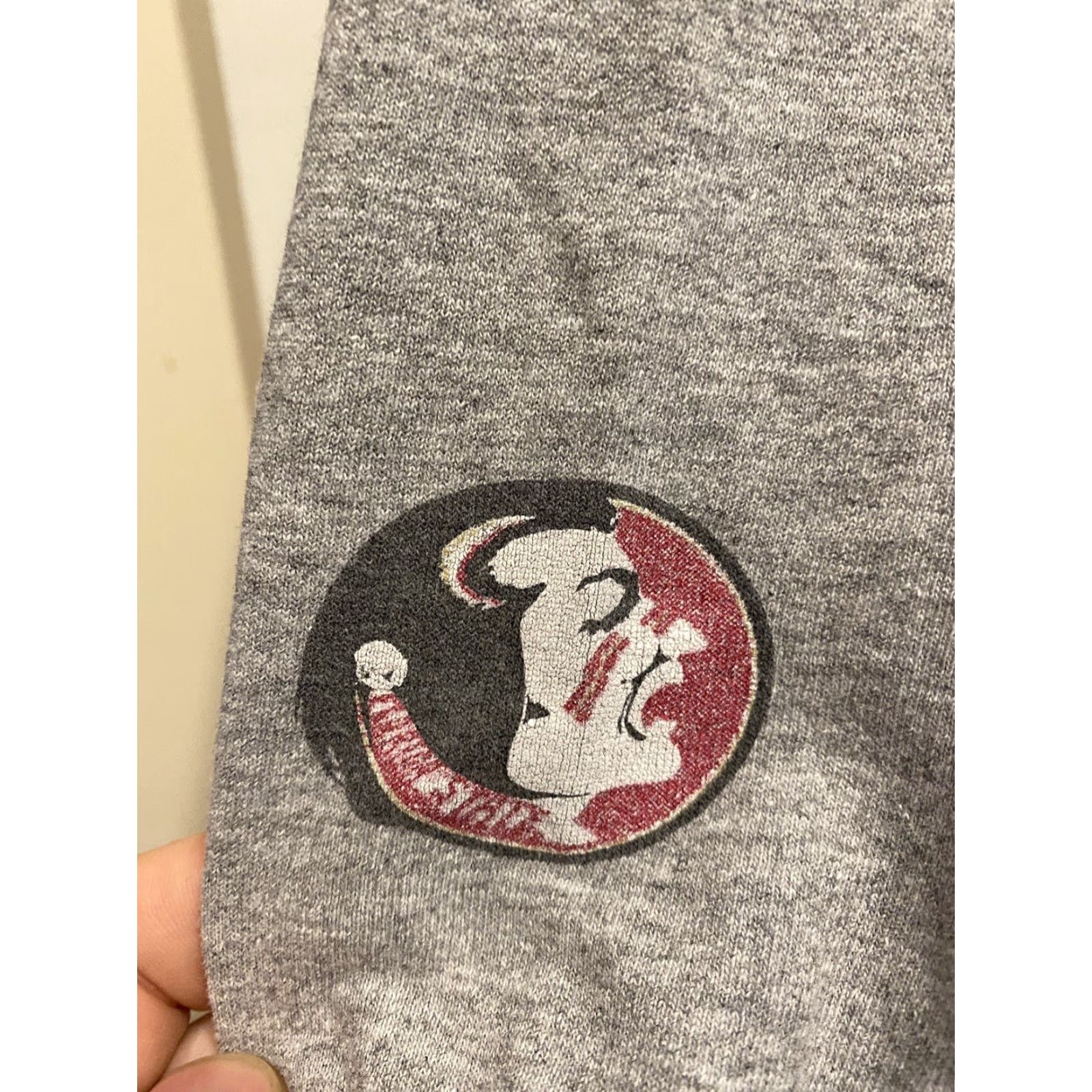 Vintage VINTAGE Mens XL Long Sleeve Florida Seminoles State Gray Shirt Viatran Crew Neck Size US XL / EU 56 / 4 - 6 Thumbnail