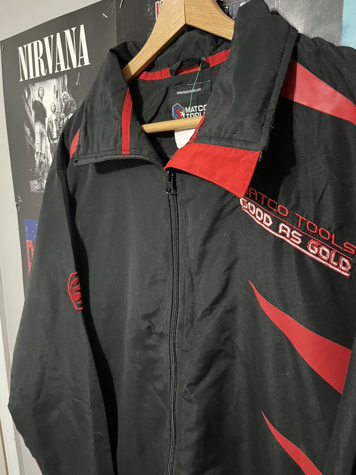 Budweiser × Eddie Bauer × Vintage Vintage Y2K 2000’s Matco Tools lightweight jacket Size US L / EU 52-54 / 3 - 2 Thumbnail