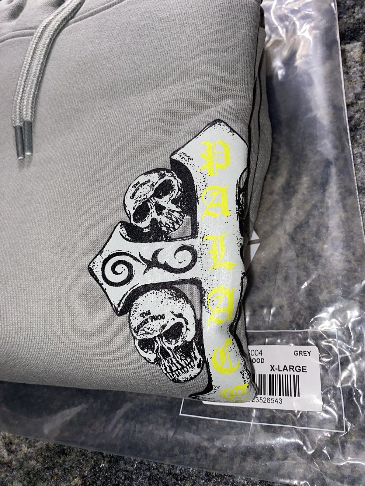 Palace × The Great Frog Palace TGF Hoodie Grey Size US XL / EU 56 / 4 - 2 Thumbnail