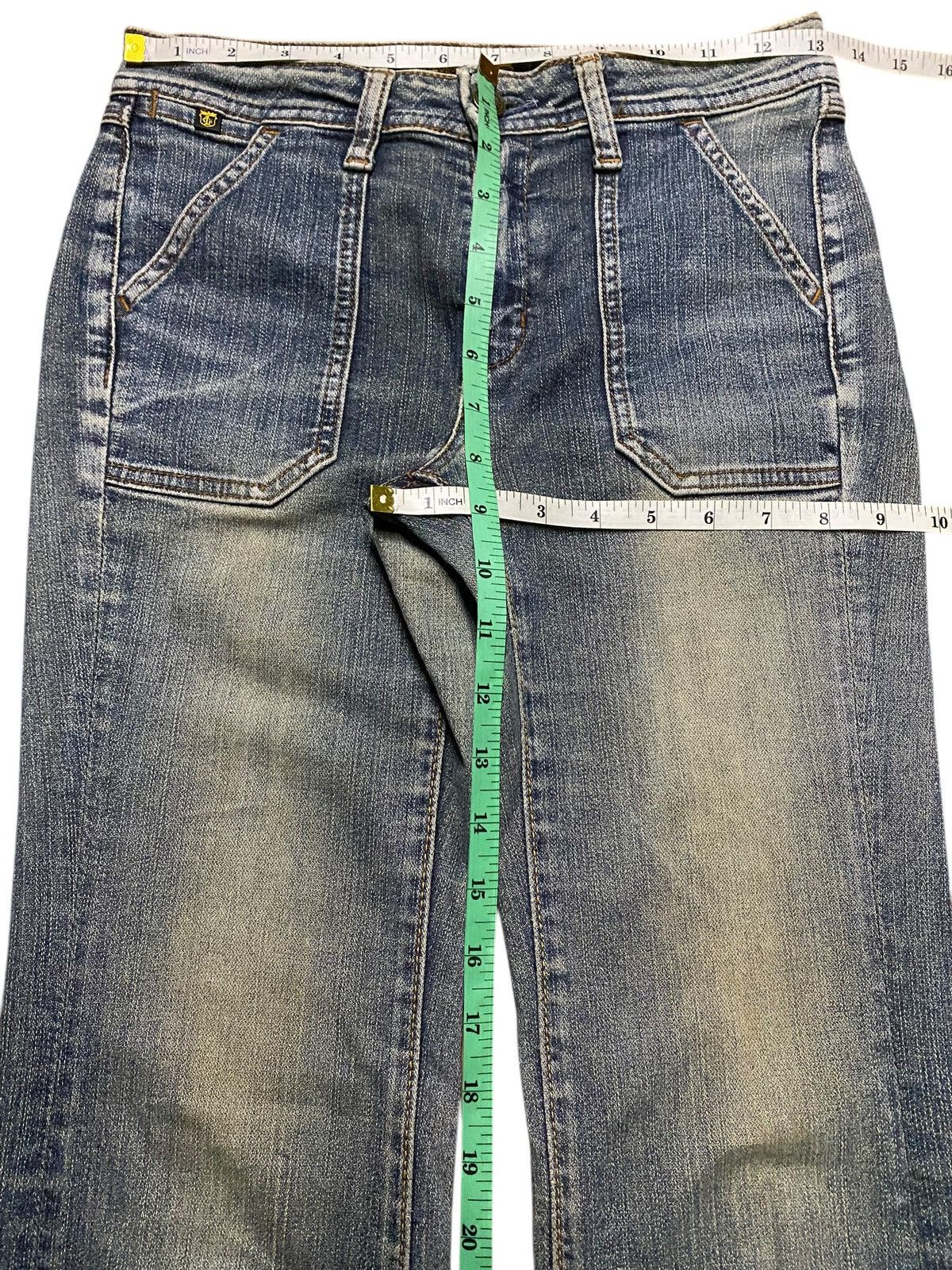 Japanese Brand Vintage Japanese Brand Georgia Love Flare Jeans Size 26" / US 2 / IT 38 - 11 Thumbnail