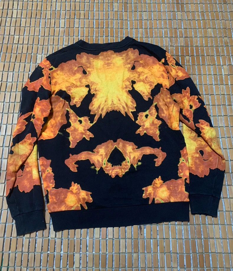 Givenchy Givenchy Flame Printed Hoodie Size US XS / EU 42 / 0 - 3 Thumbnail