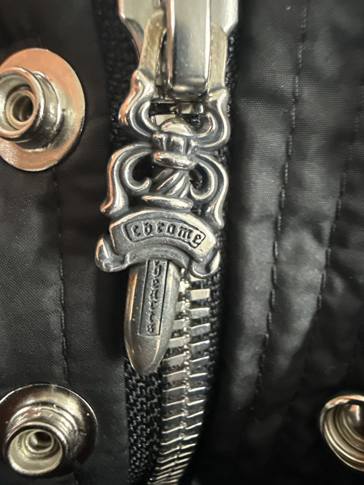 Chrome Hearts CHROME HEARTS MONOGRAM PUFFER GILET VEST Size US S / EU 44-46 / 1 - 13 Thumbnail