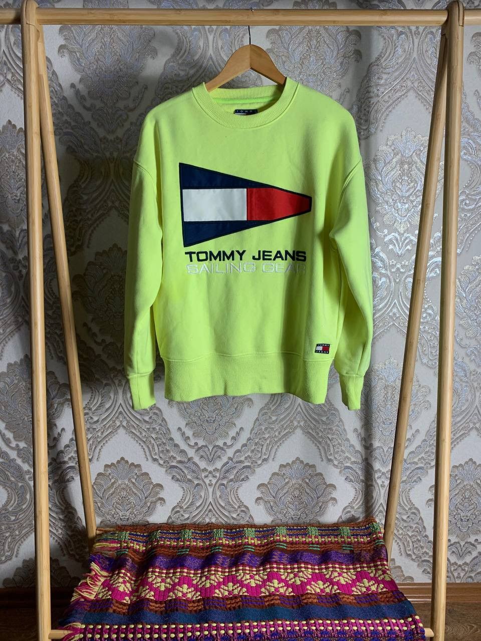 Tommy Hilfiger × Vintage VERY RARE TOMMY HILFIGER JEANS SAILING GEAR BIG LOGO Y2K 90s Size US M / EU 48-50 / 2 - 1 Thumbnail
