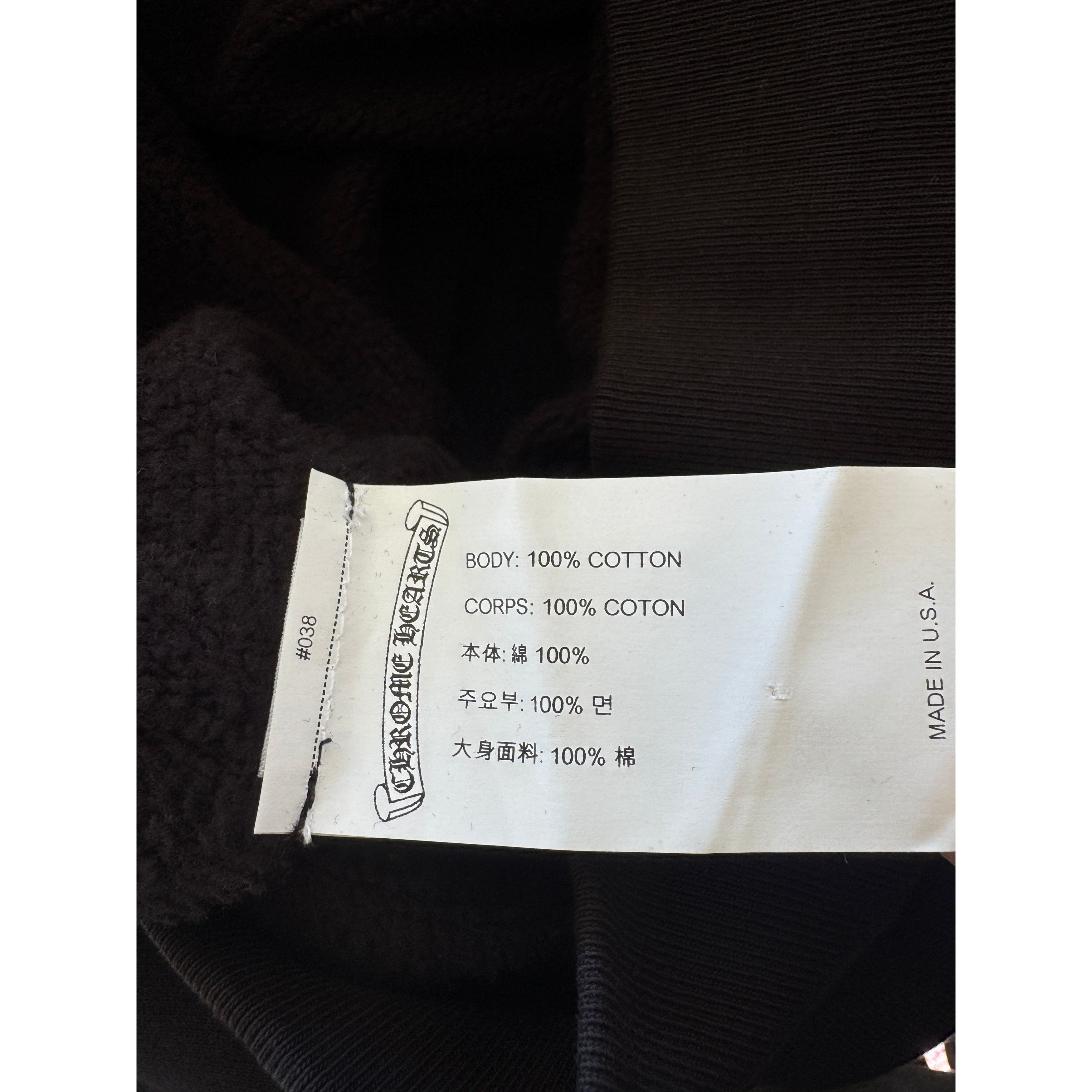 Chrome Hearts CH Embroidered Script Hoodie Size US XL / EU 56 / 4 - 10 Thumbnail