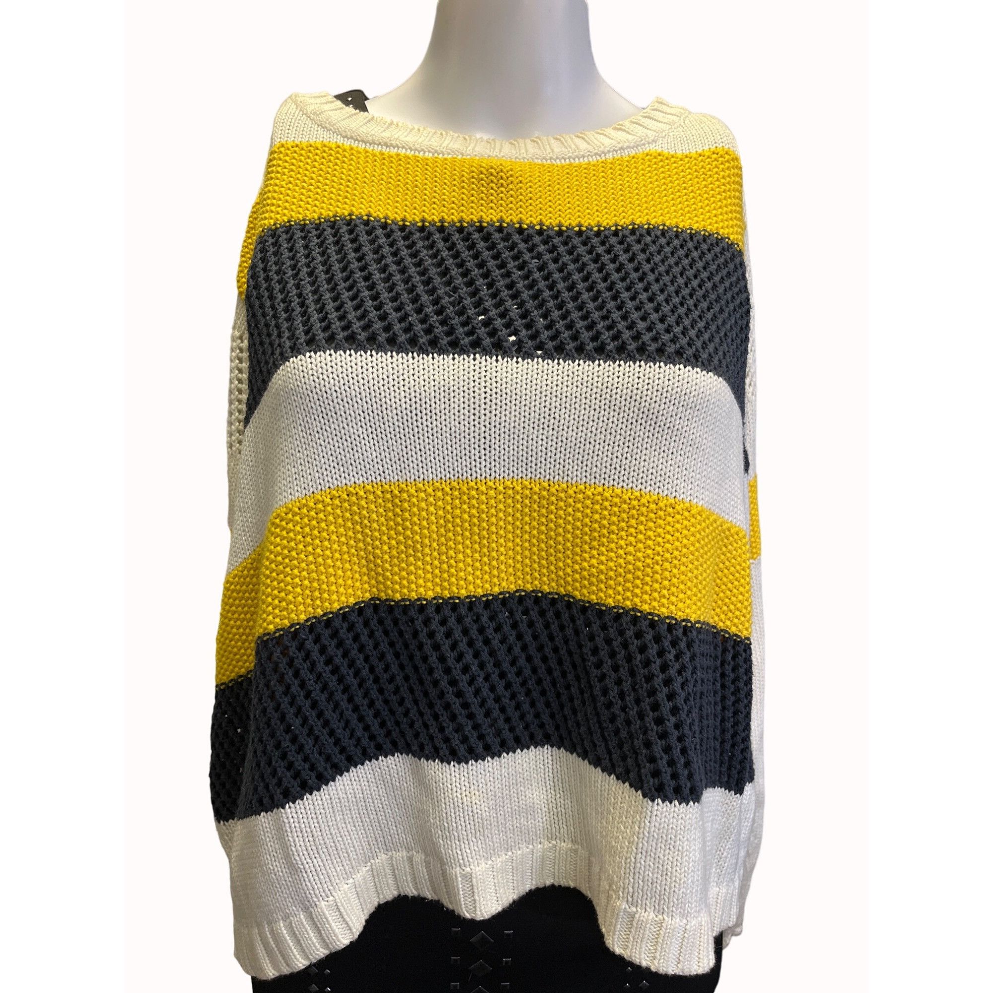 Vintage Havana Vintage Havana Women's Beige Knitted Sweater/Pullover Size M Size M / US 6-8 / IT 42-44 - 1 Thumbnail