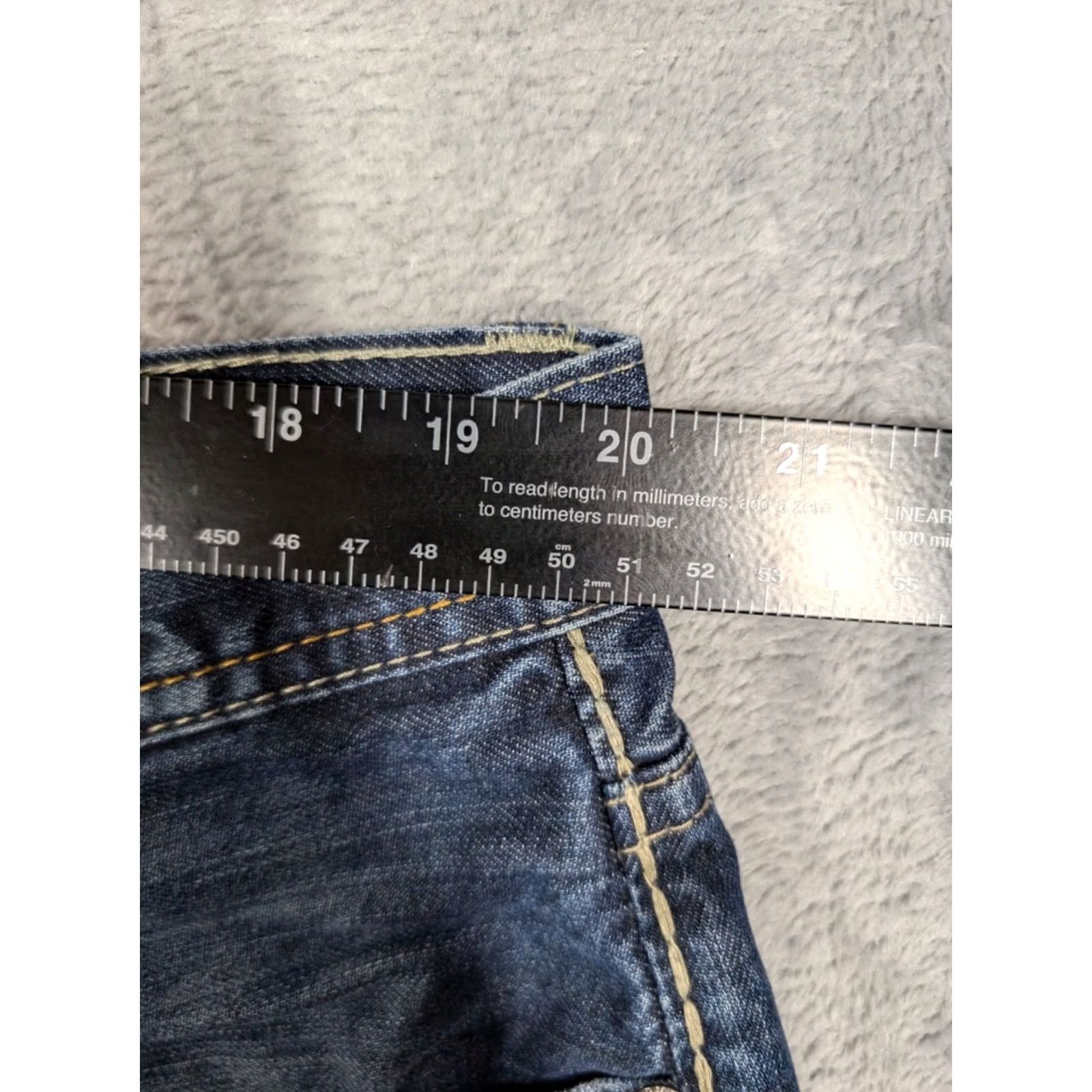 Vintage BKE Jeans Mens 40XL Blue Seth Dark Denim 5-Pocket Button Closure Regular Fit Tapered Western Rock Preppy Casual Cotton Blend Jeans Boys/Mens Size US 40 / EU 56 - 6 Thumbnail