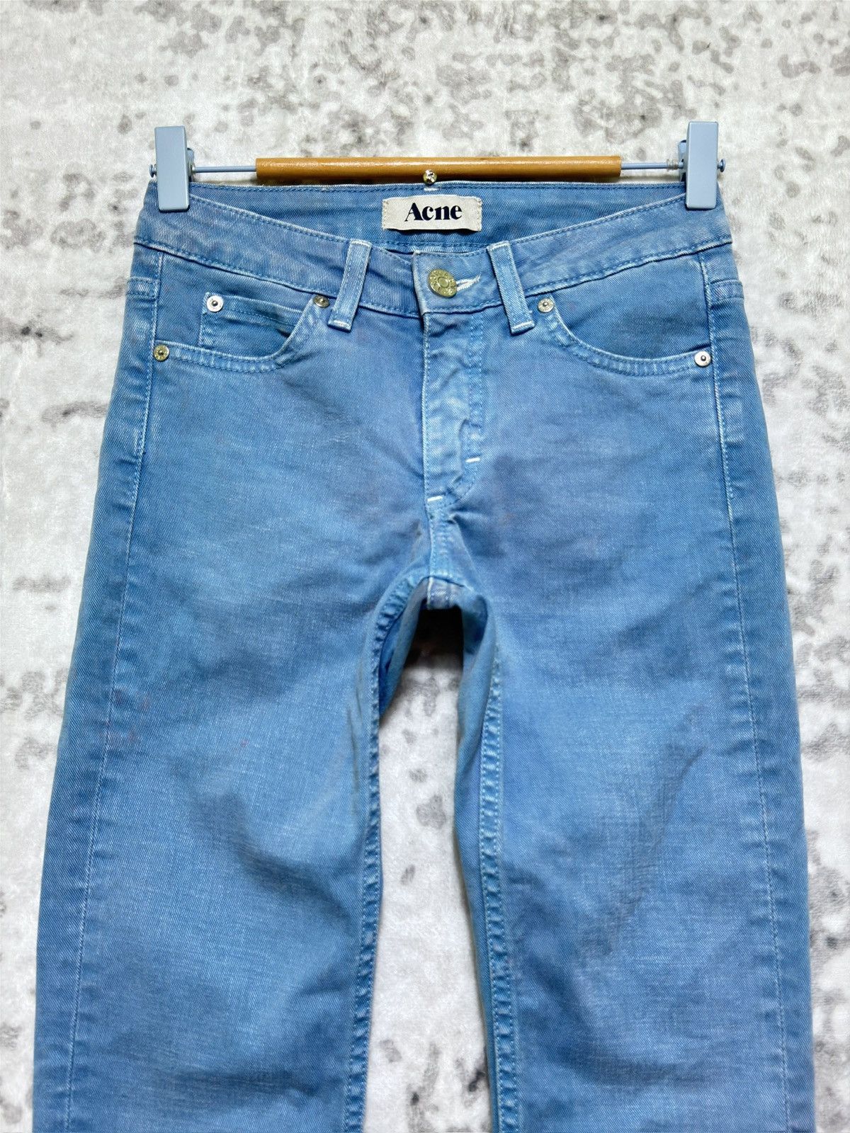 Acne Studios Super Skinny Acne Studios Hex/Blush Jeans Size 25" / US 0 / IT 36 - 3 Thumbnail