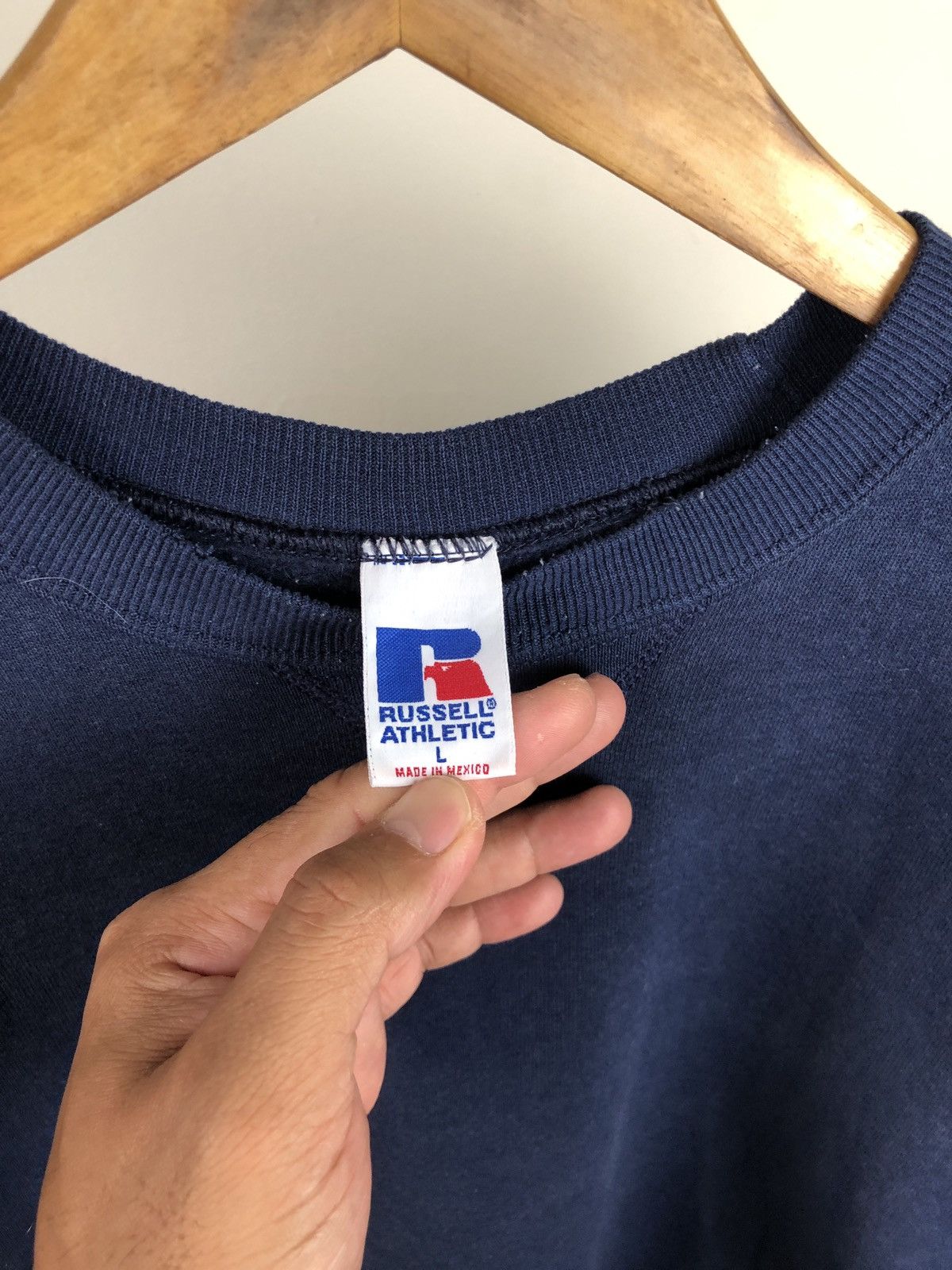 Russell Athletic Vintage Russell sweatshirt Size US L / EU 52-54 / 3 - 3 Thumbnail